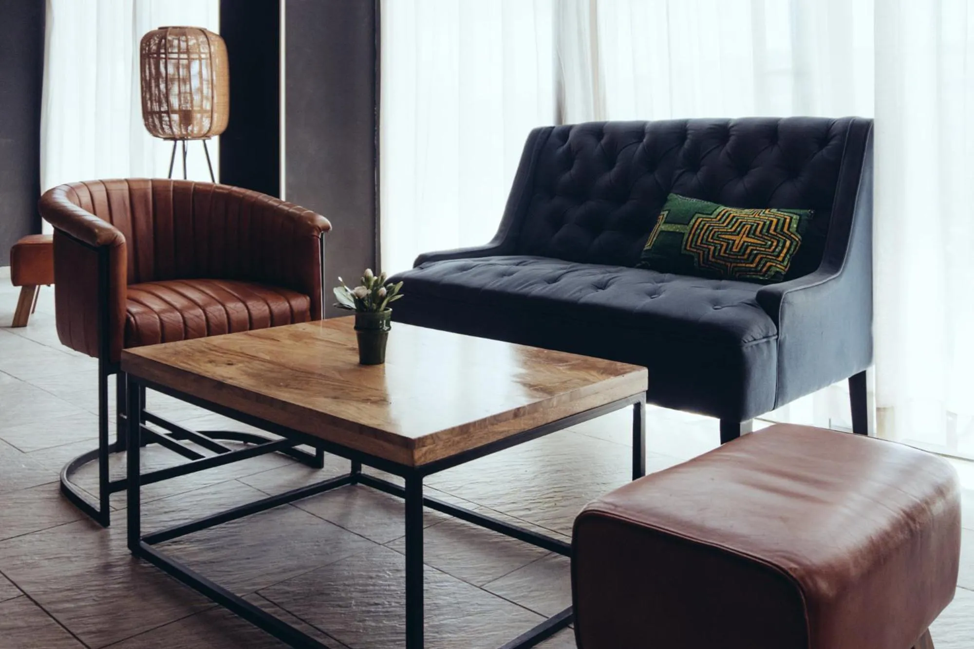 Living room in ONOMO Airport Casablanca