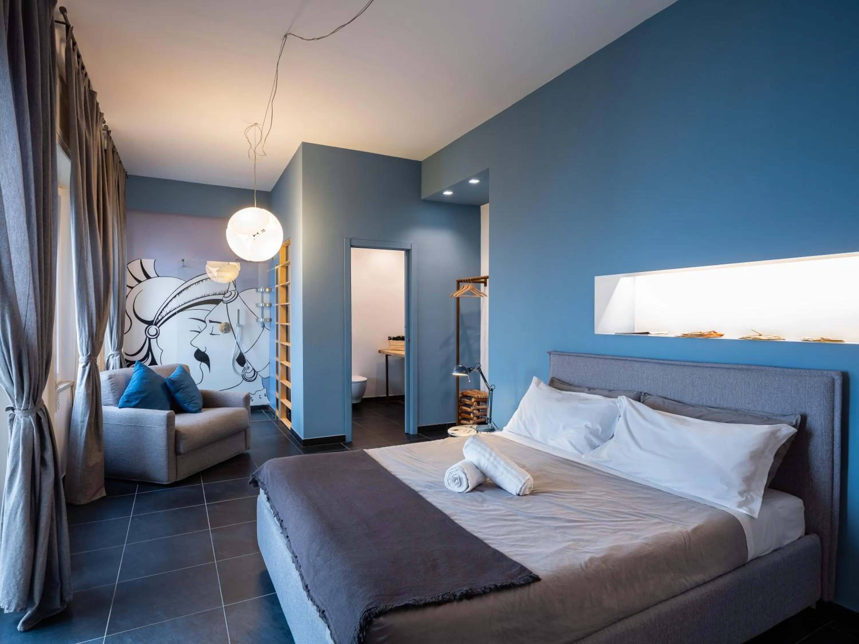 Bed in WelcHome - guest accomodation