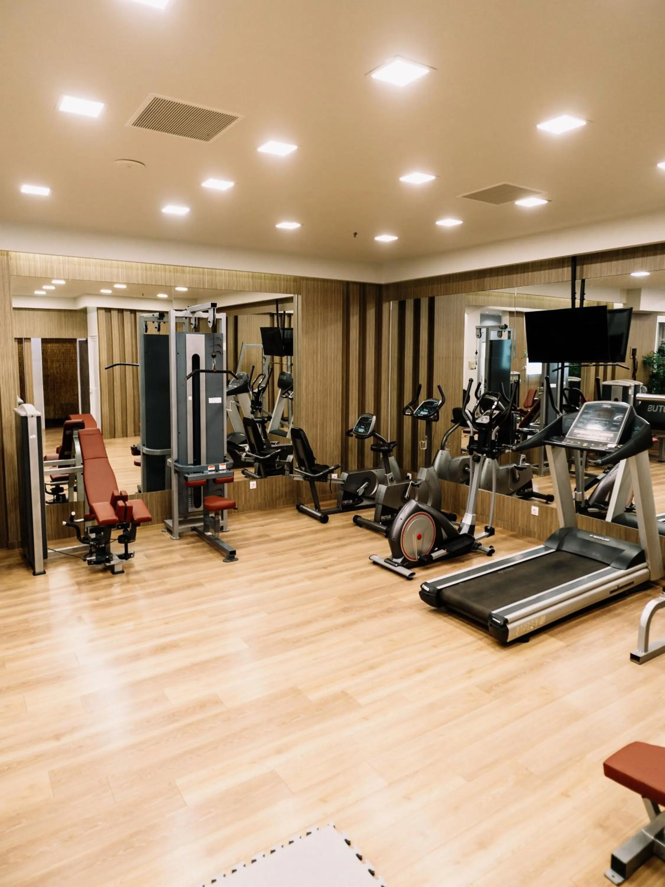 Fitness centre/facilities in Pantelidis Hotel & Spa