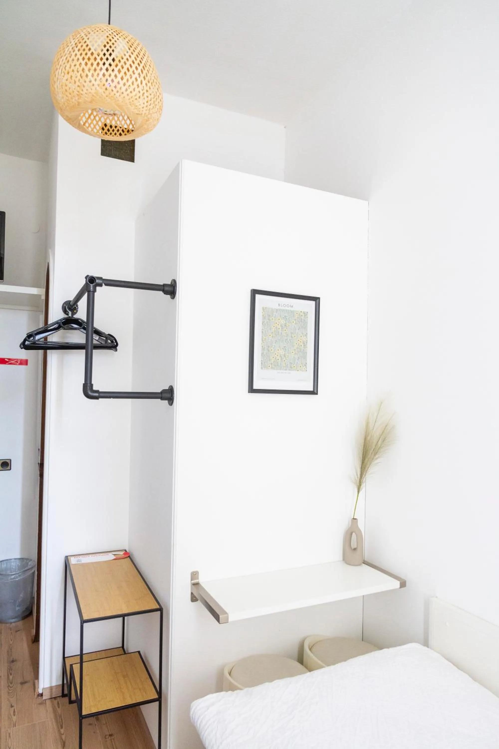 Bed in KIBI Rooms self check-in