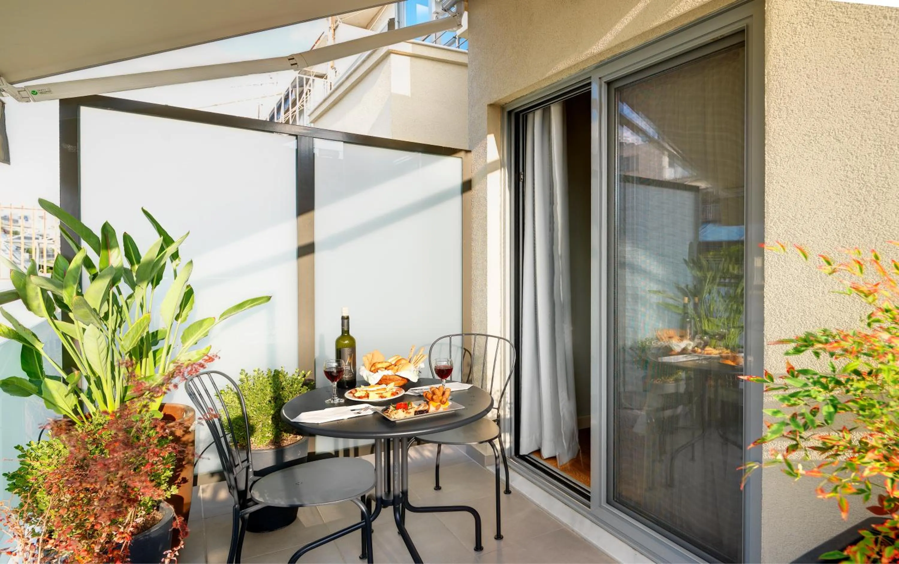 Patio in Phidias Piraeus Hotel