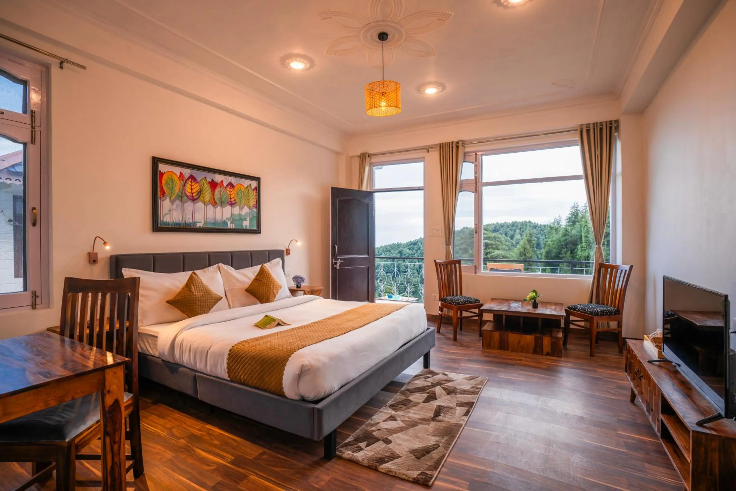 Bed in Alt Life Stays - Dharamkot Mcleodganj