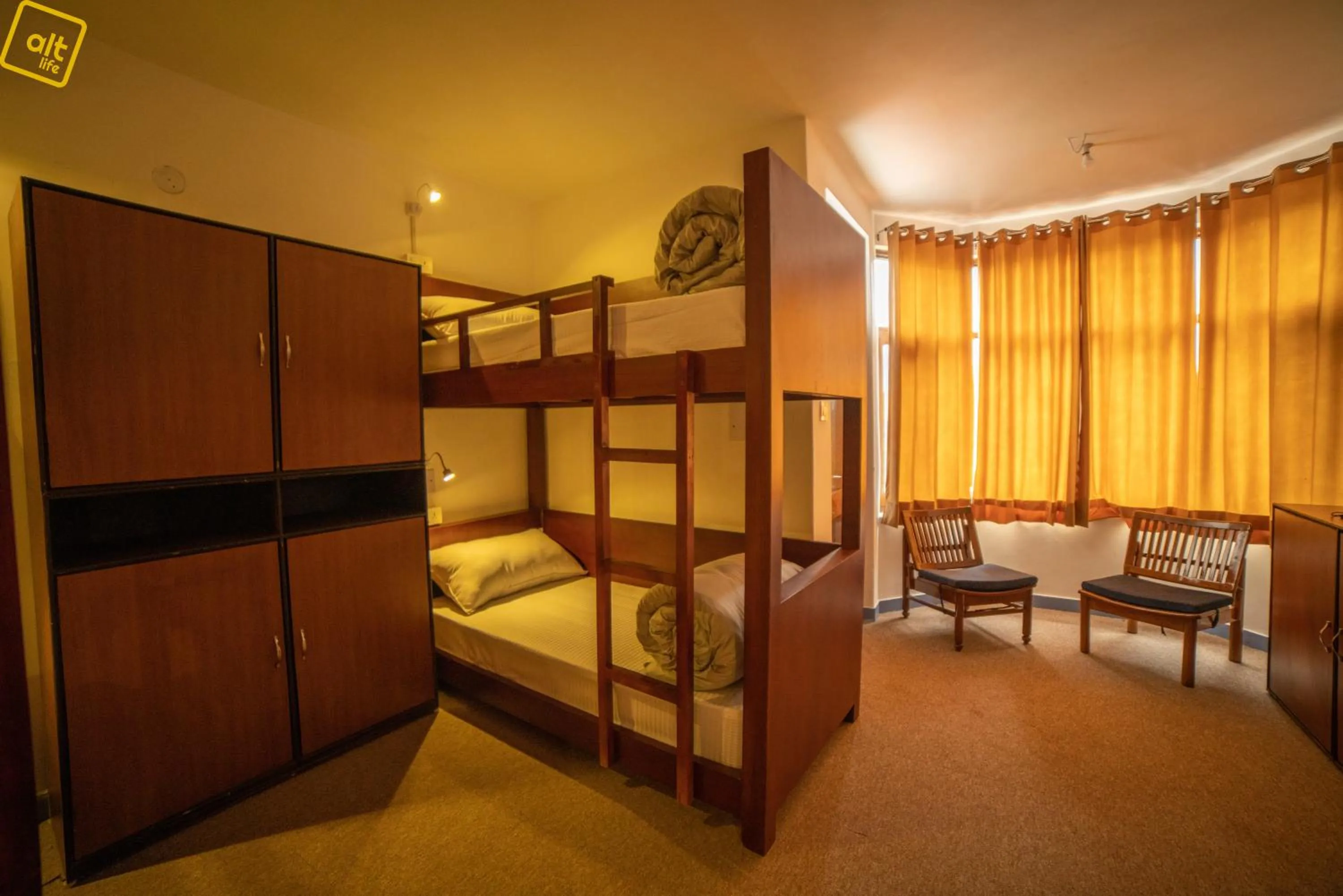 Bed in Alt Life Stays - Dharamkot Mcleodganj