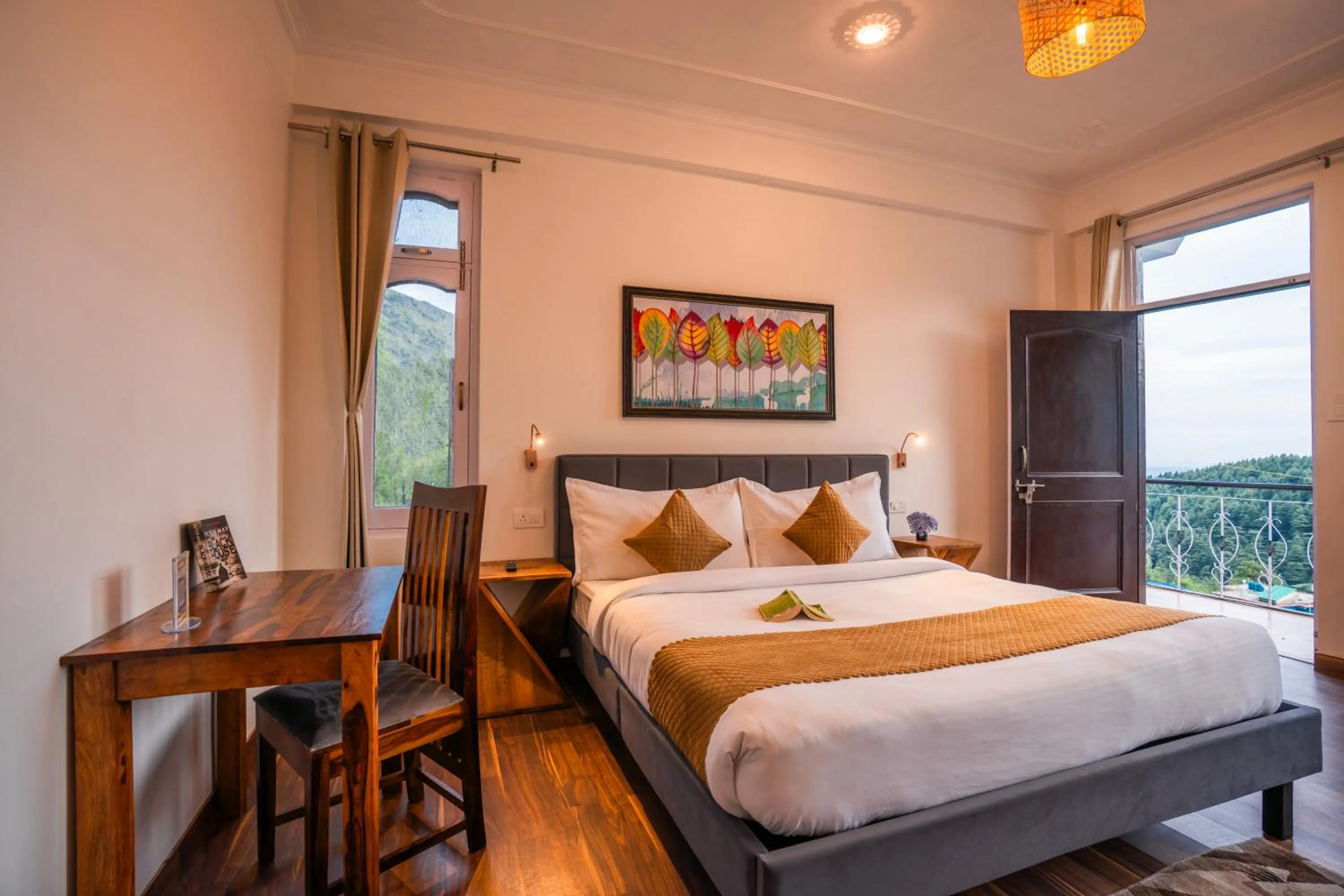 Bed in Alt Life Stays - Dharamkot Mcleodganj