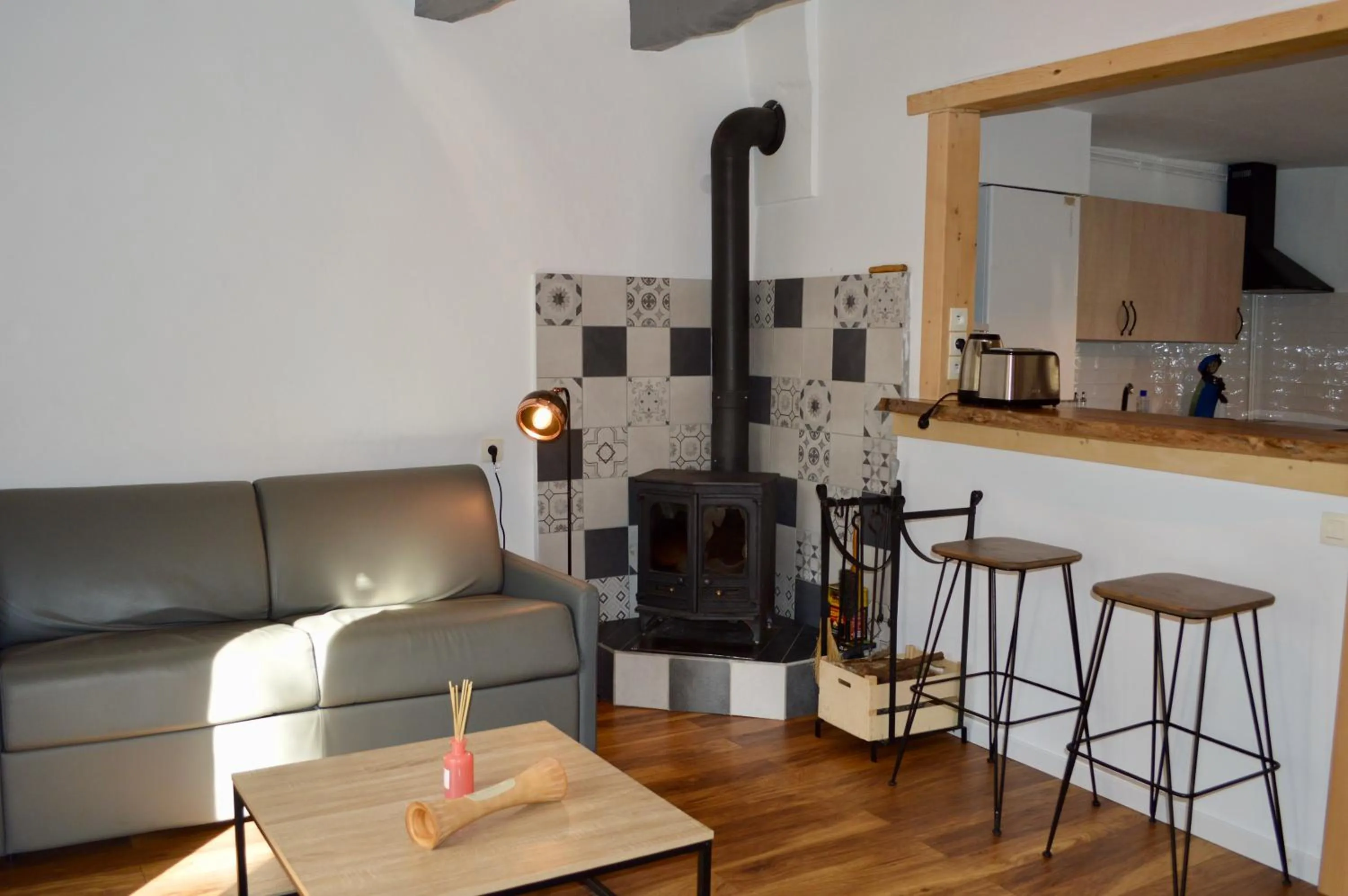 Living room in Maison Maliga J&G House