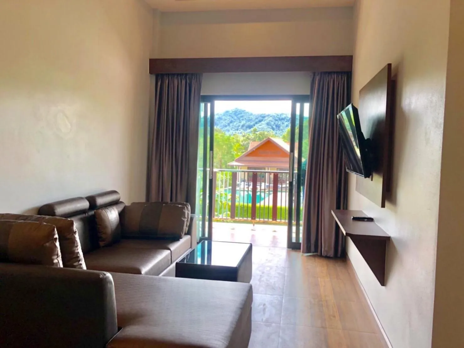 Living room in Oscar Villa Aonang Krabi