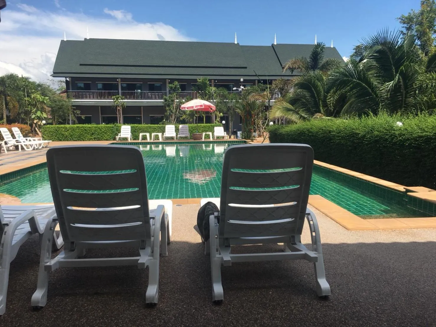 On site in Oscar Villa Aonang Krabi