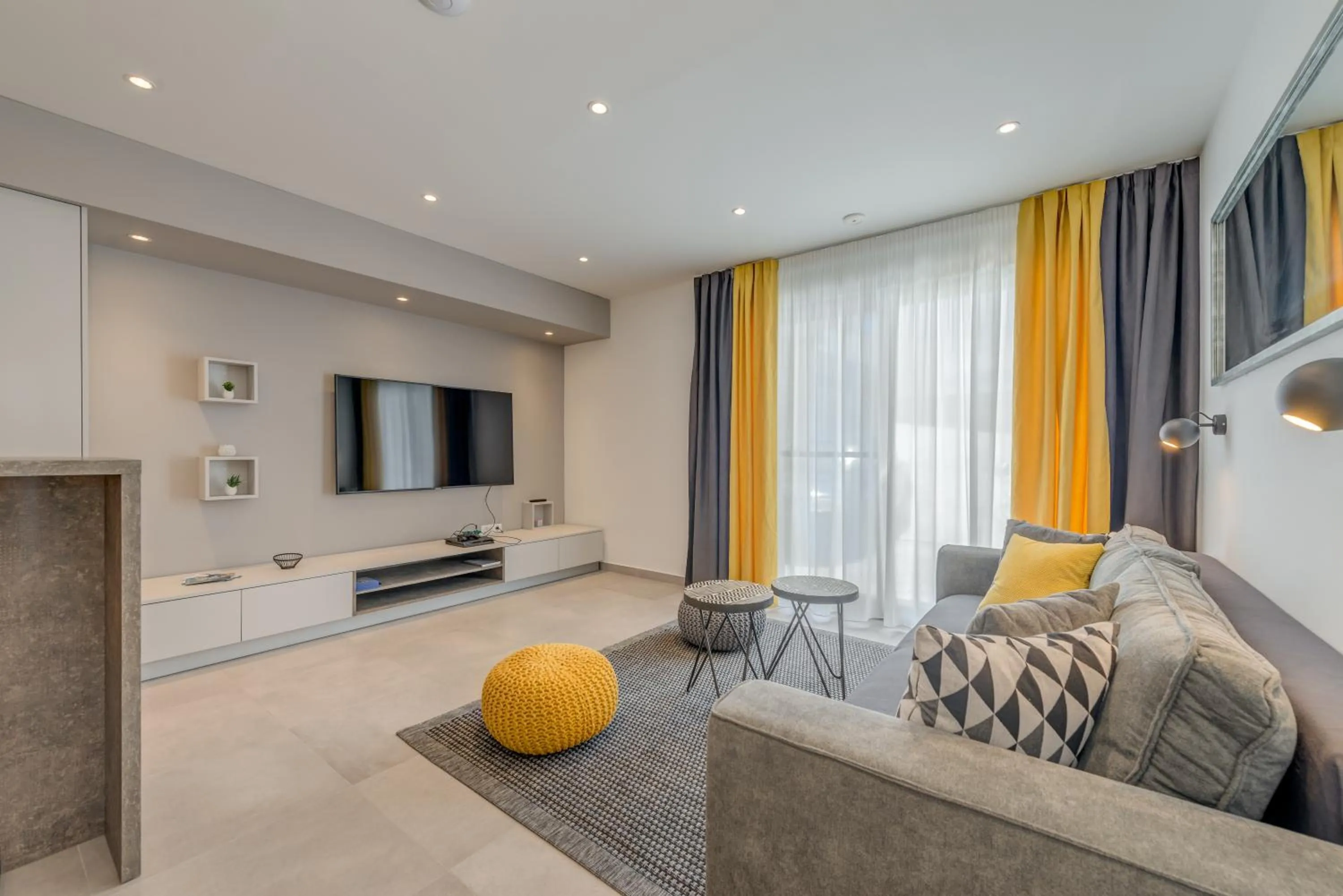 Living room in Villa Luna Podstrana