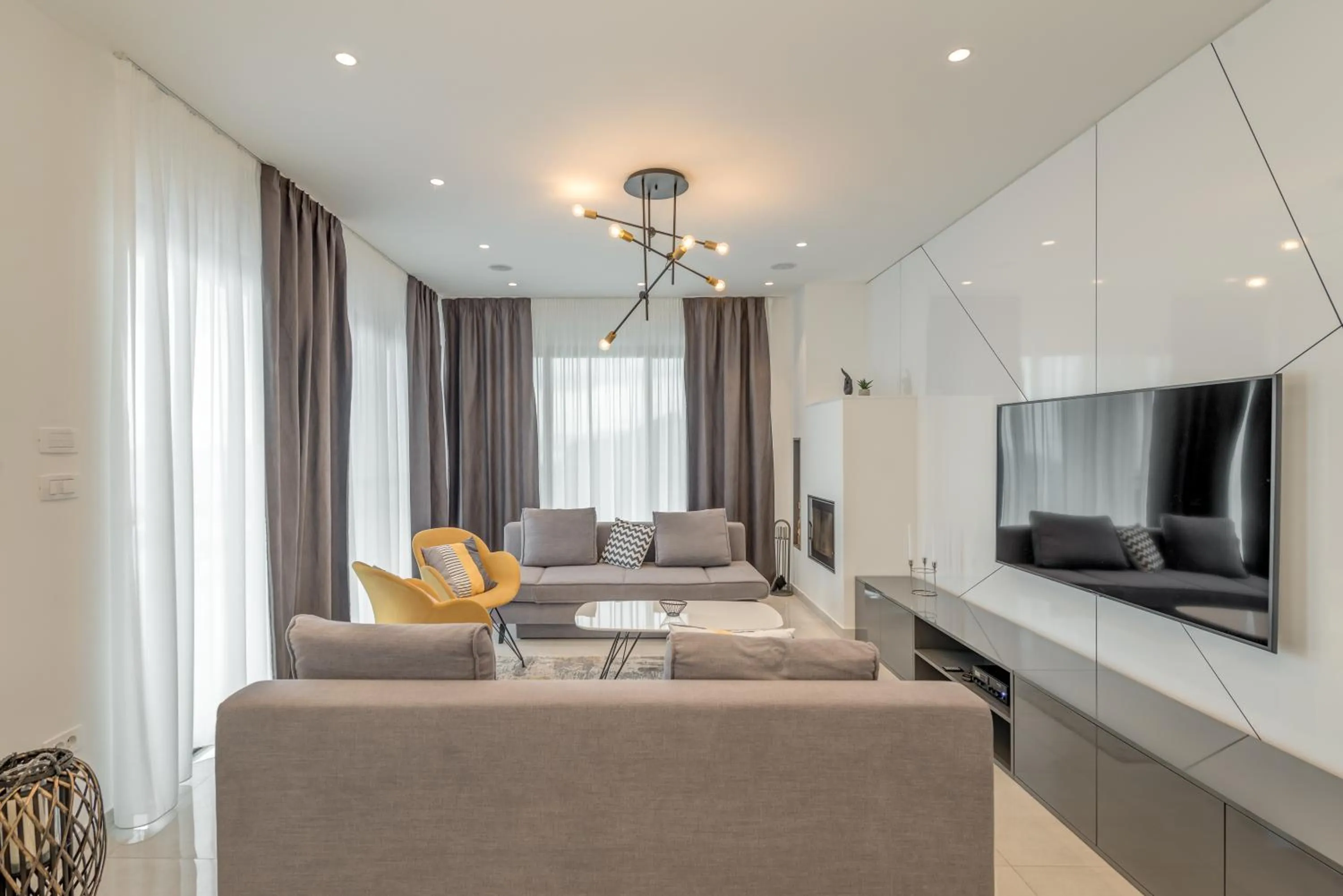 Living room in Villa Luna Podstrana