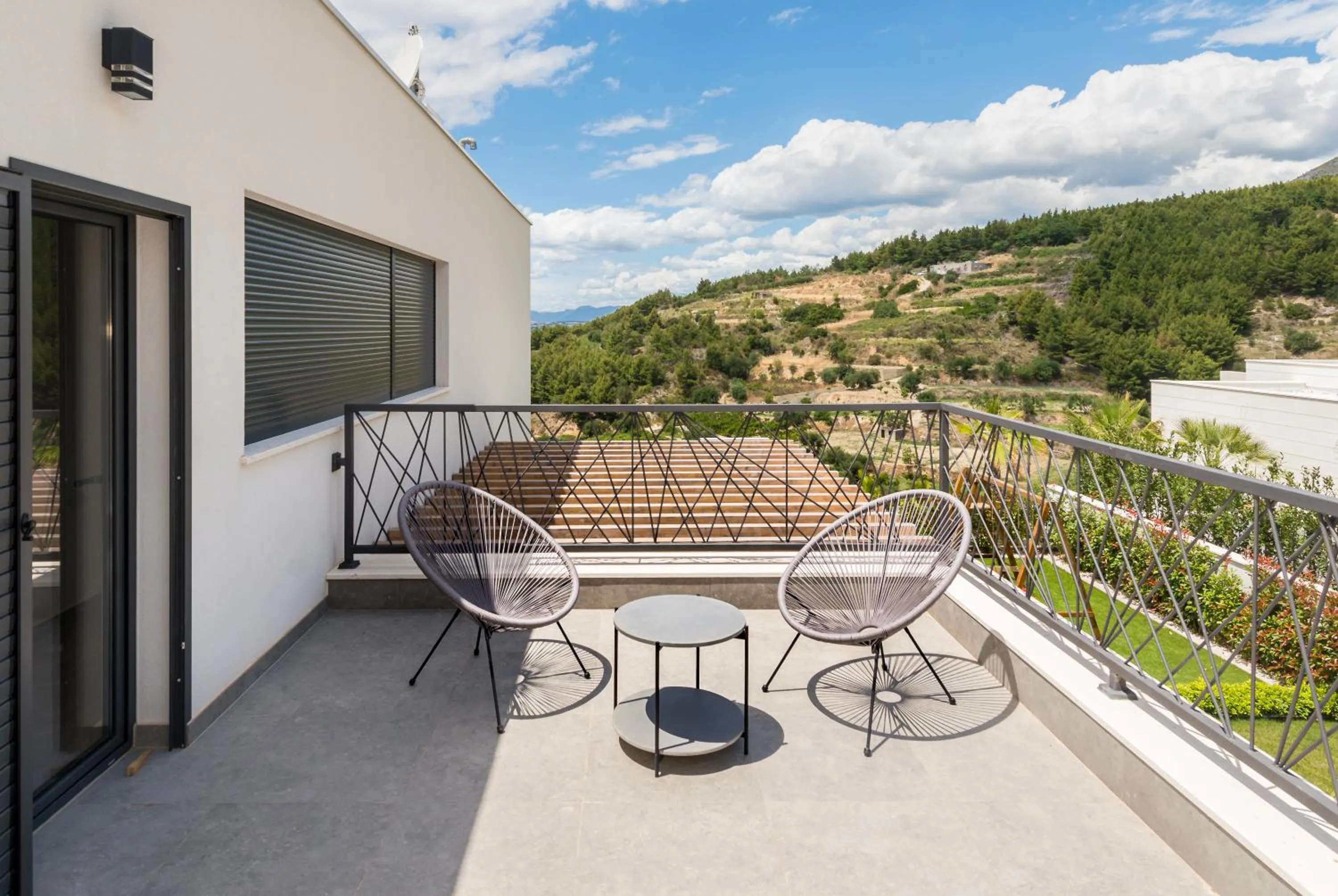 Balcony/Terrace in Villa Luna Podstrana