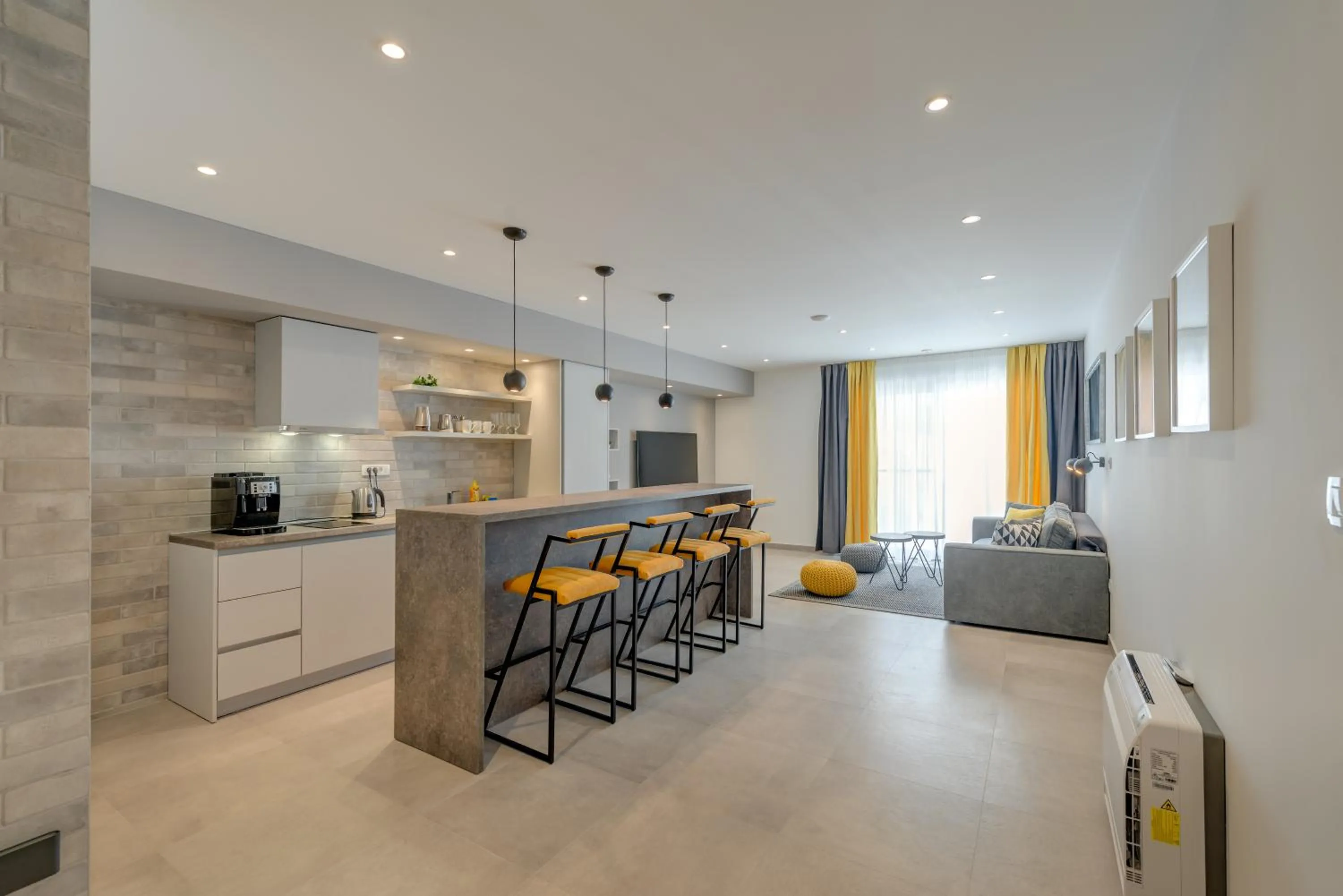 Living room in Villa Luna Podstrana