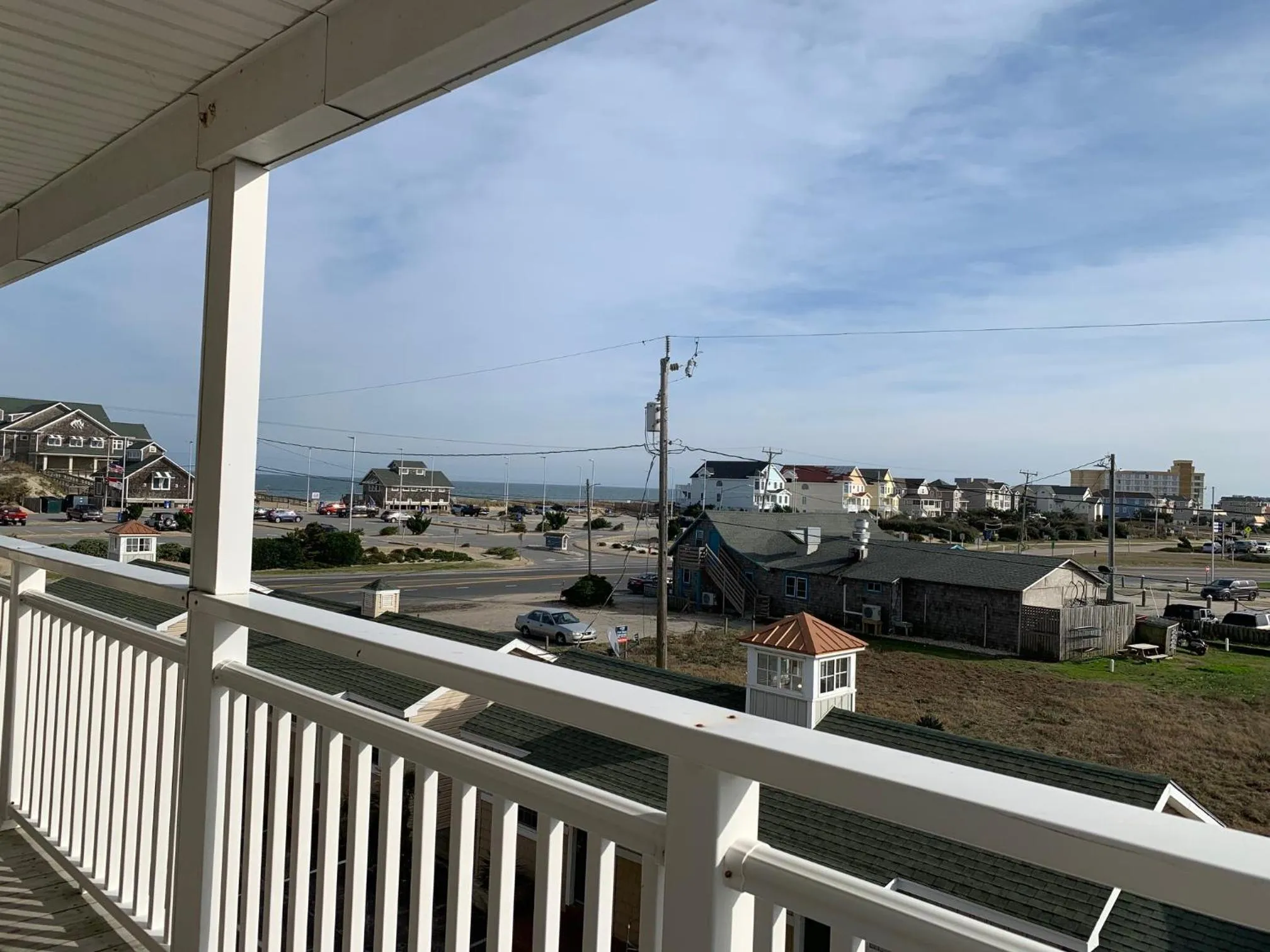 Balcony/Terrace in Sea Horse Inn and Cottages