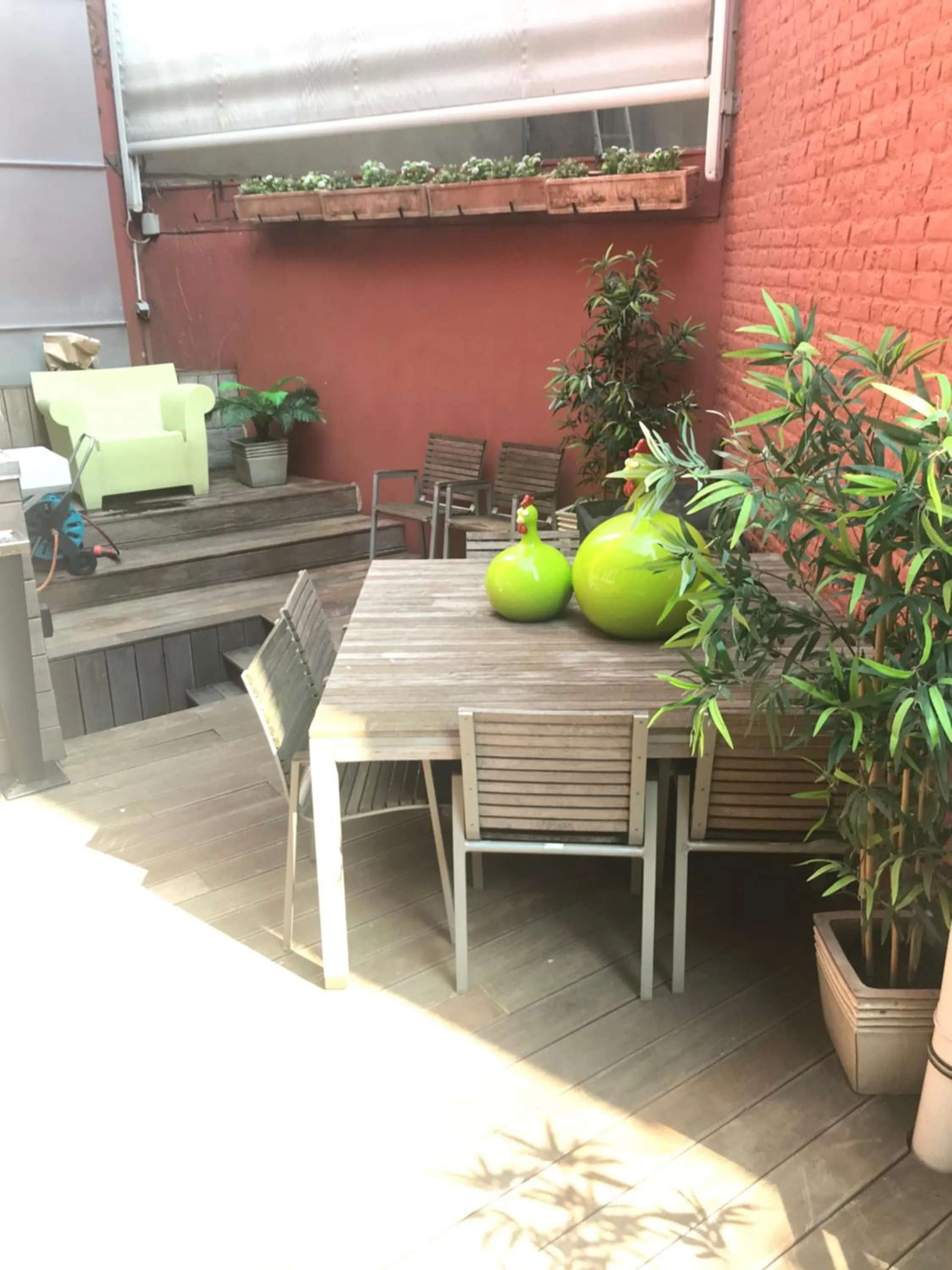 Patio in Les Lofts d'Artistes