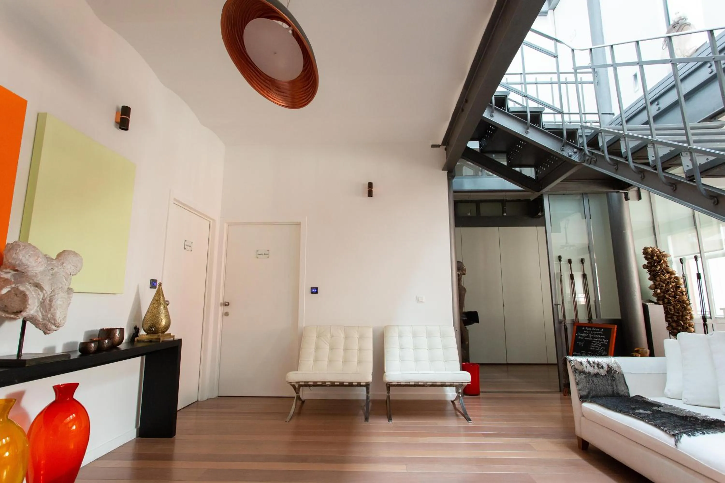 Living room in Les Lofts d'Artistes