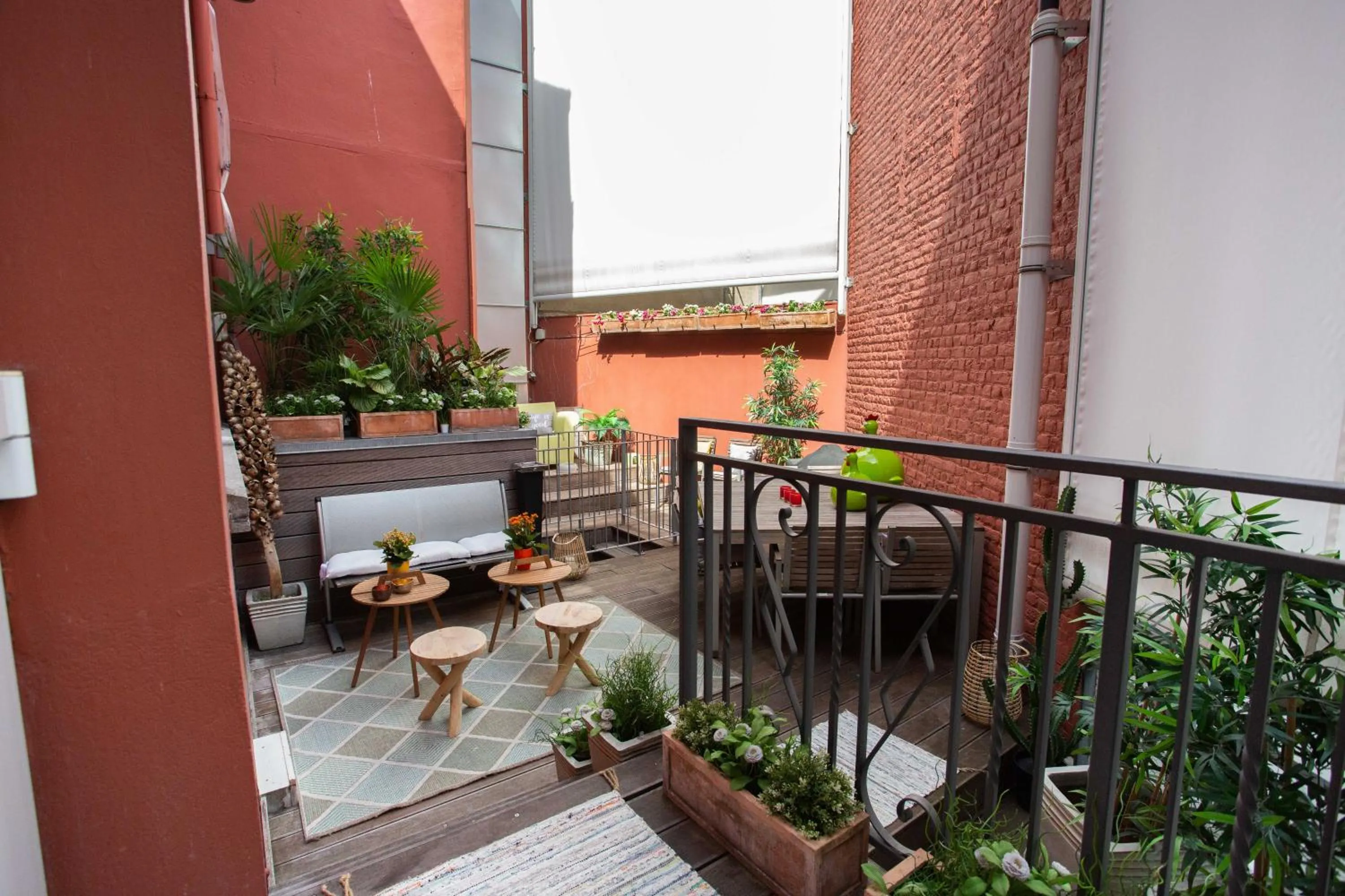 Patio in Les Lofts d'Artistes