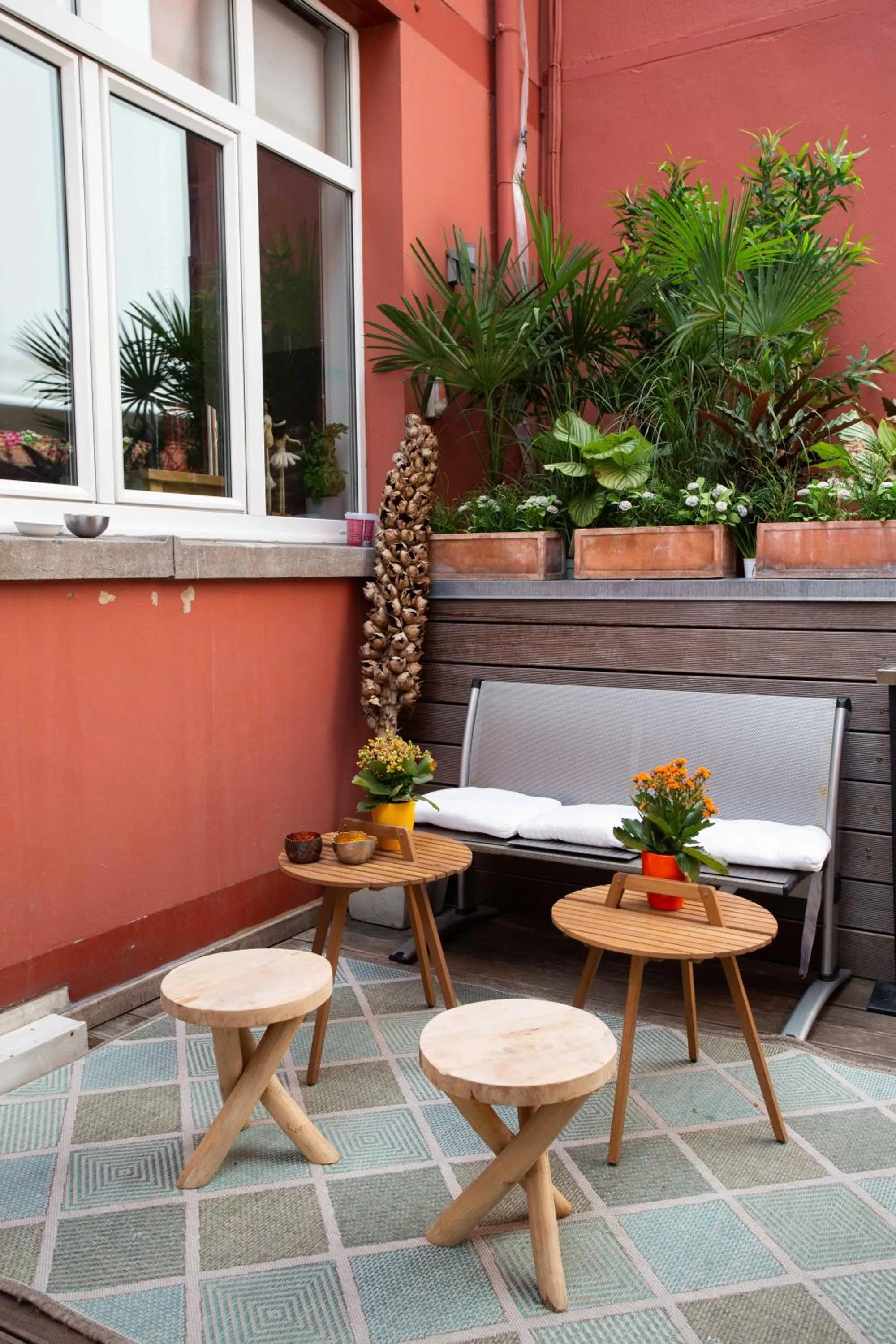 Patio in Les Lofts d'Artistes