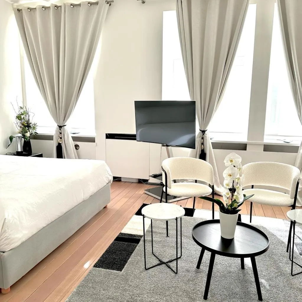 Bed in Les Lofts d'Artistes