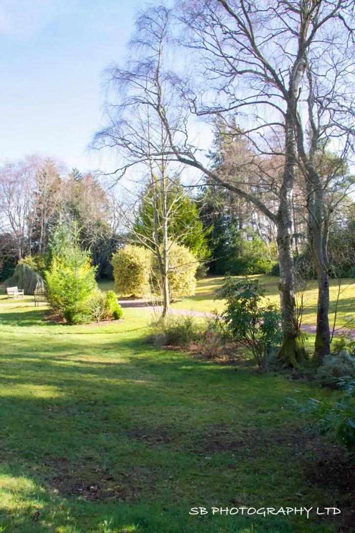 Garden in Inverness Lochardil House, by Highland Coast Hotels