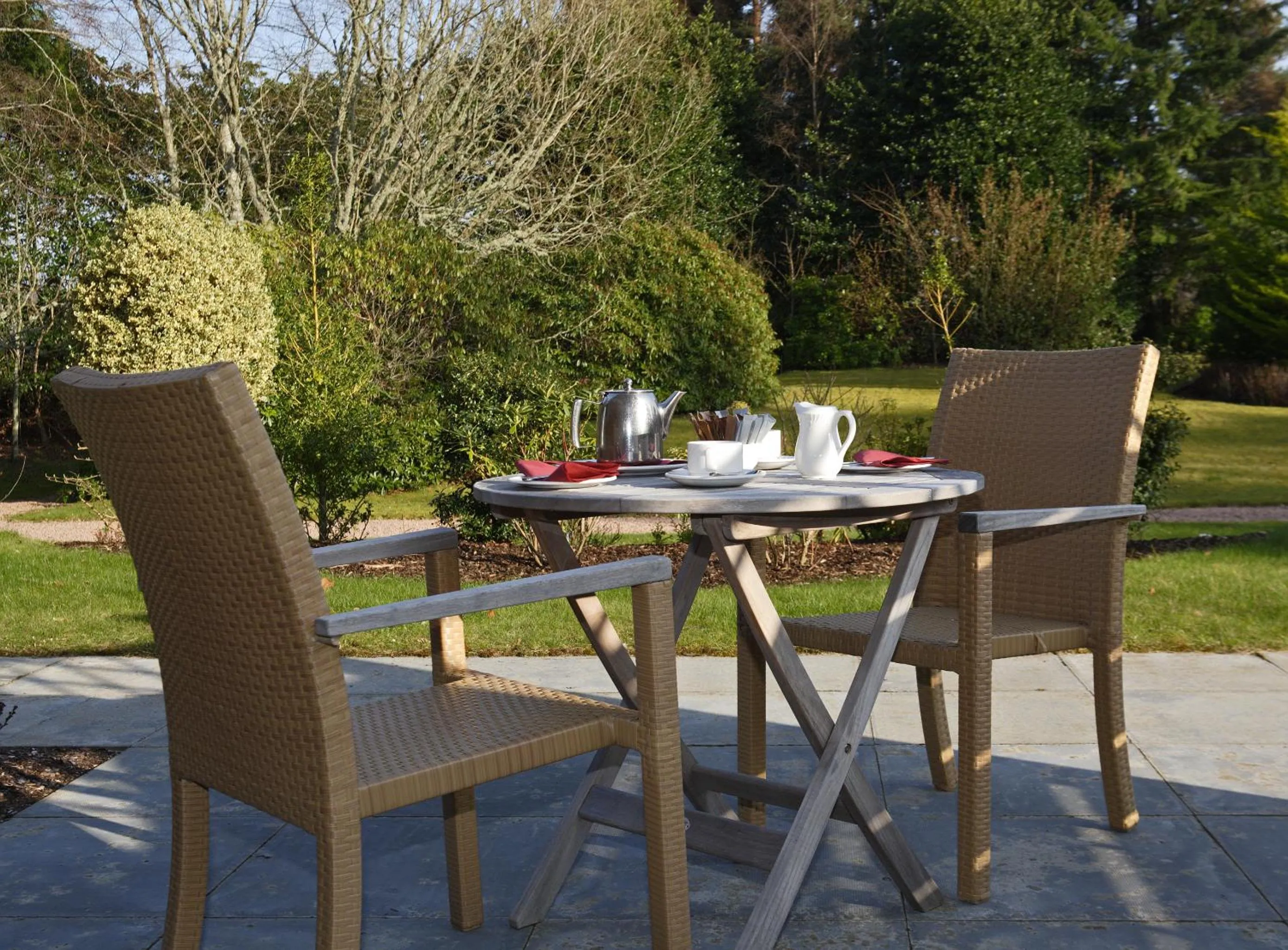 Garden in Inverness Lochardil House, by Highland Coast Hotels