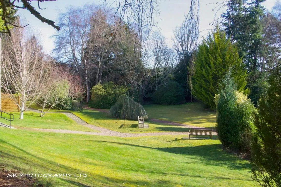 Garden in Inverness Lochardil House, by Highland Coast Hotels