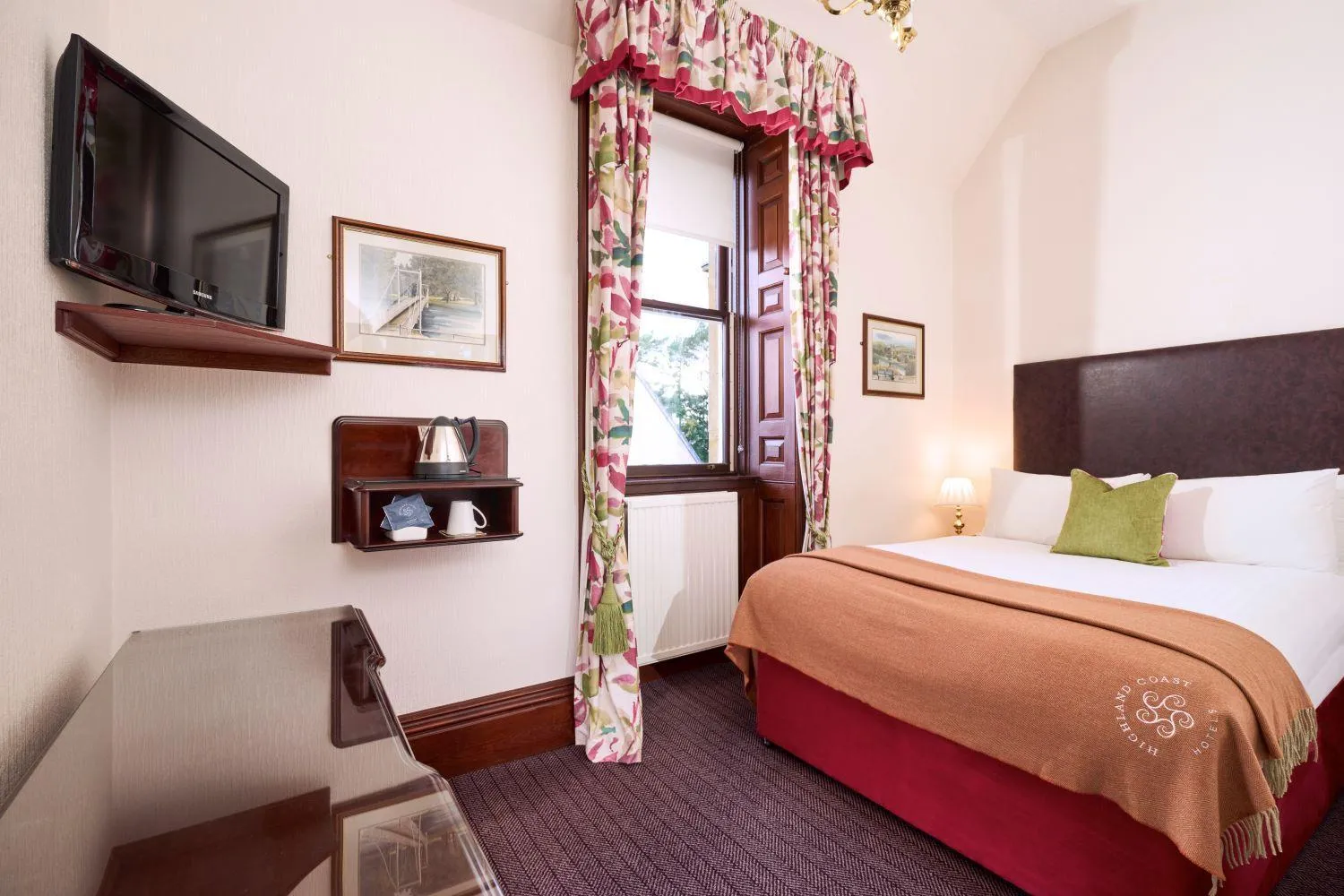 Bed in Inverness Lochardil House, by Highland Coast Hotels