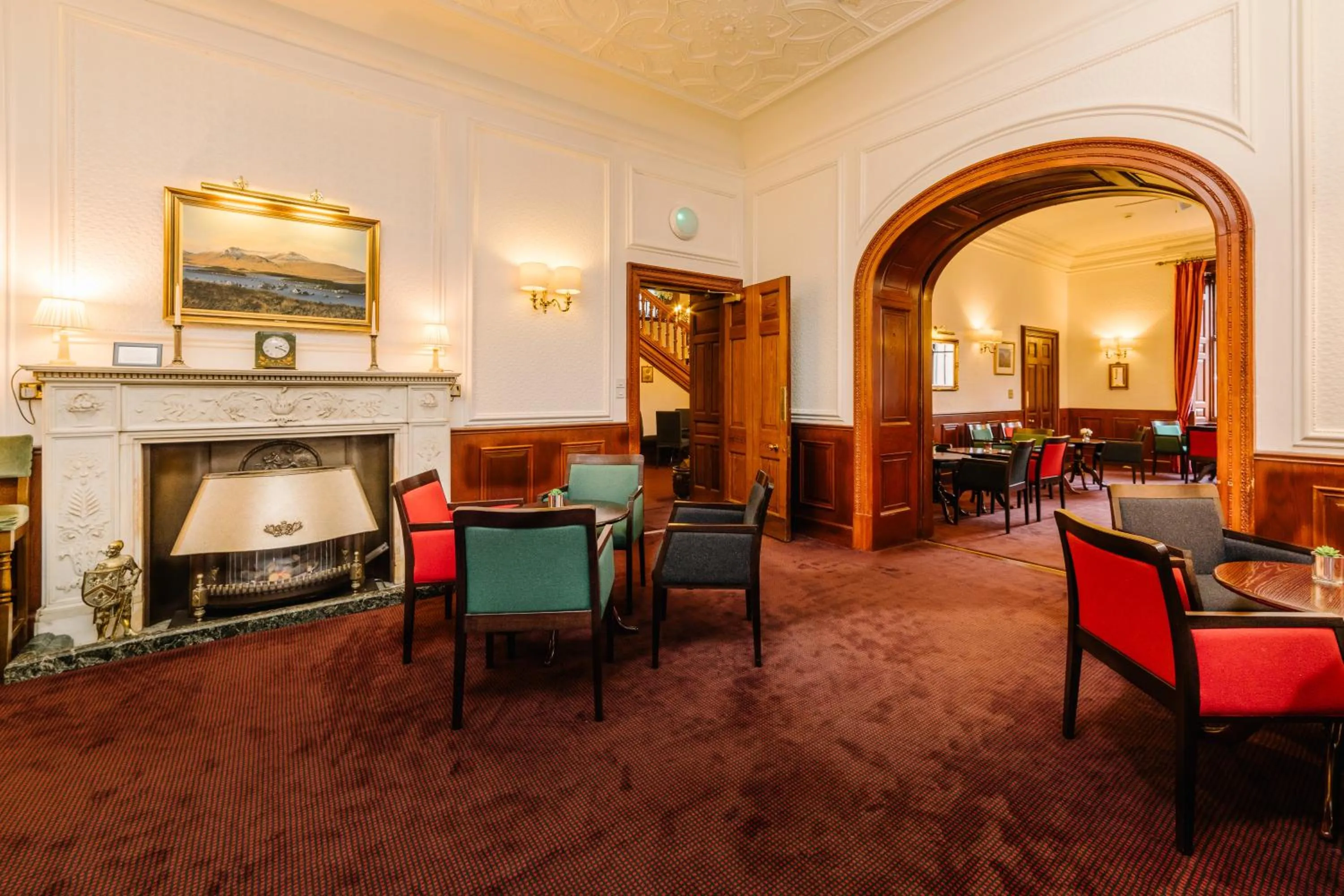 Lounge or bar in Inverness Lochardil House, by Highland Coast Hotels