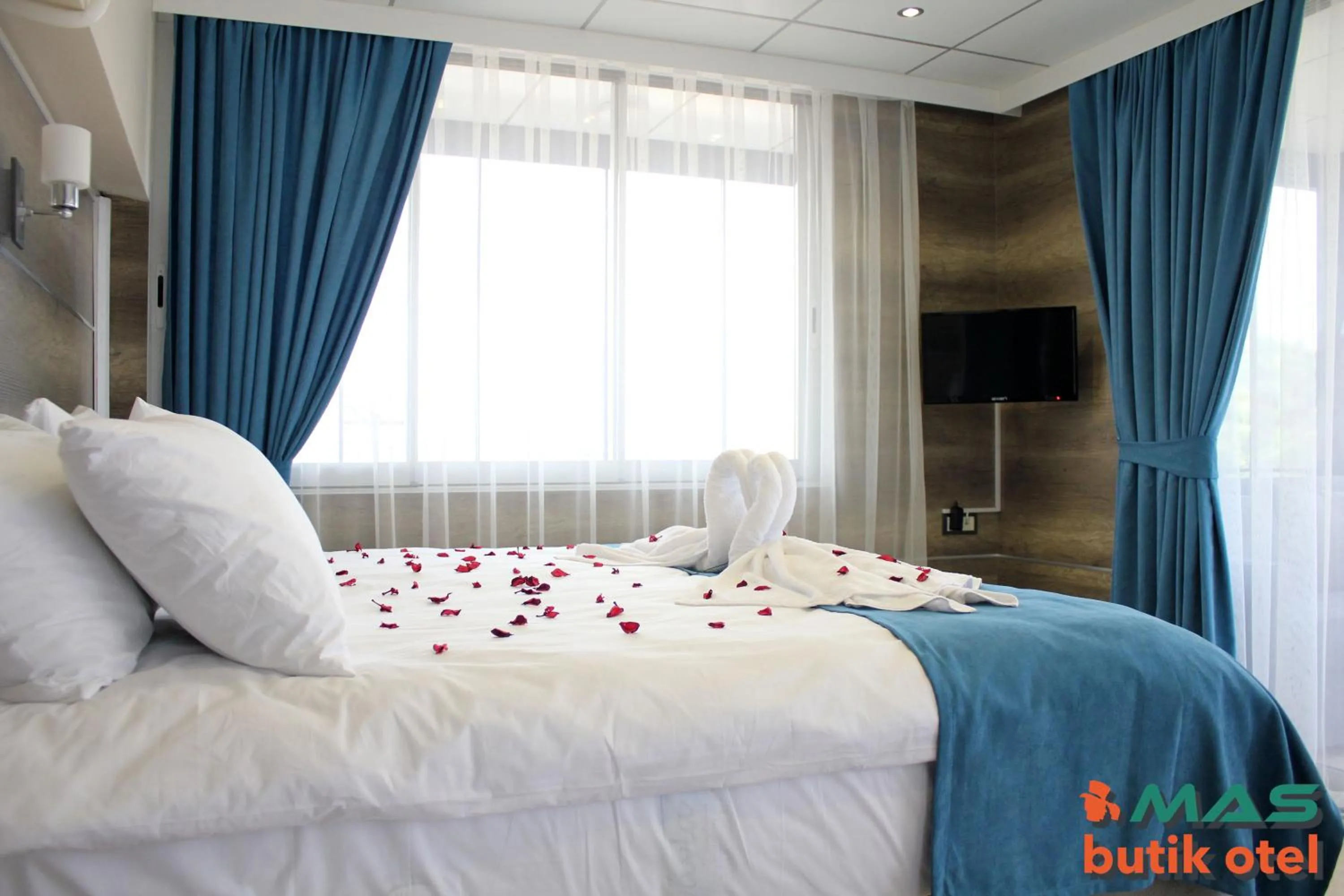 Bed in Mas Butik Otel
