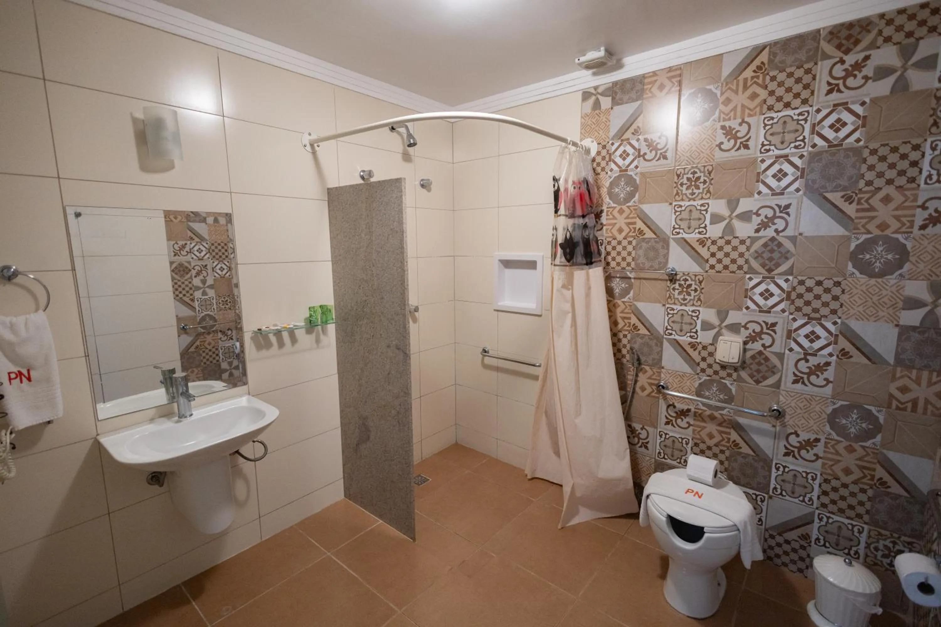 Bathroom in Pousada Nefelibatas