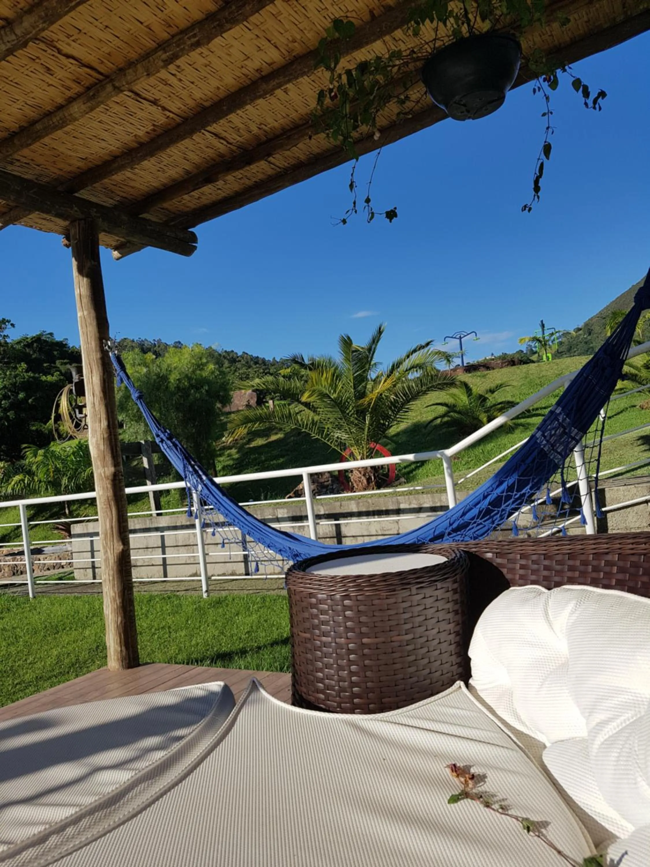 Swimming pool in Pousada Nefelibatas