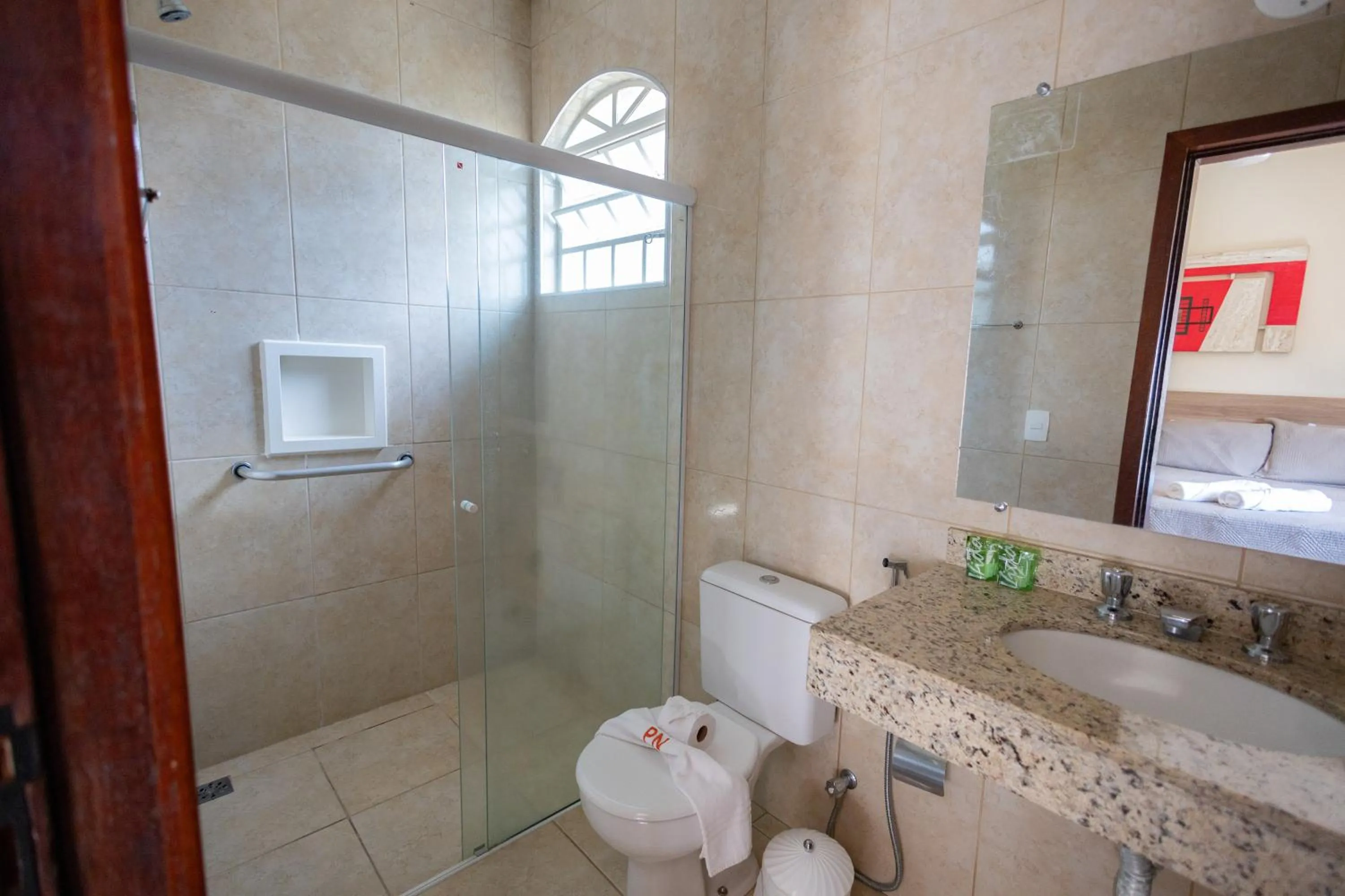 Bathroom in Pousada Nefelibatas