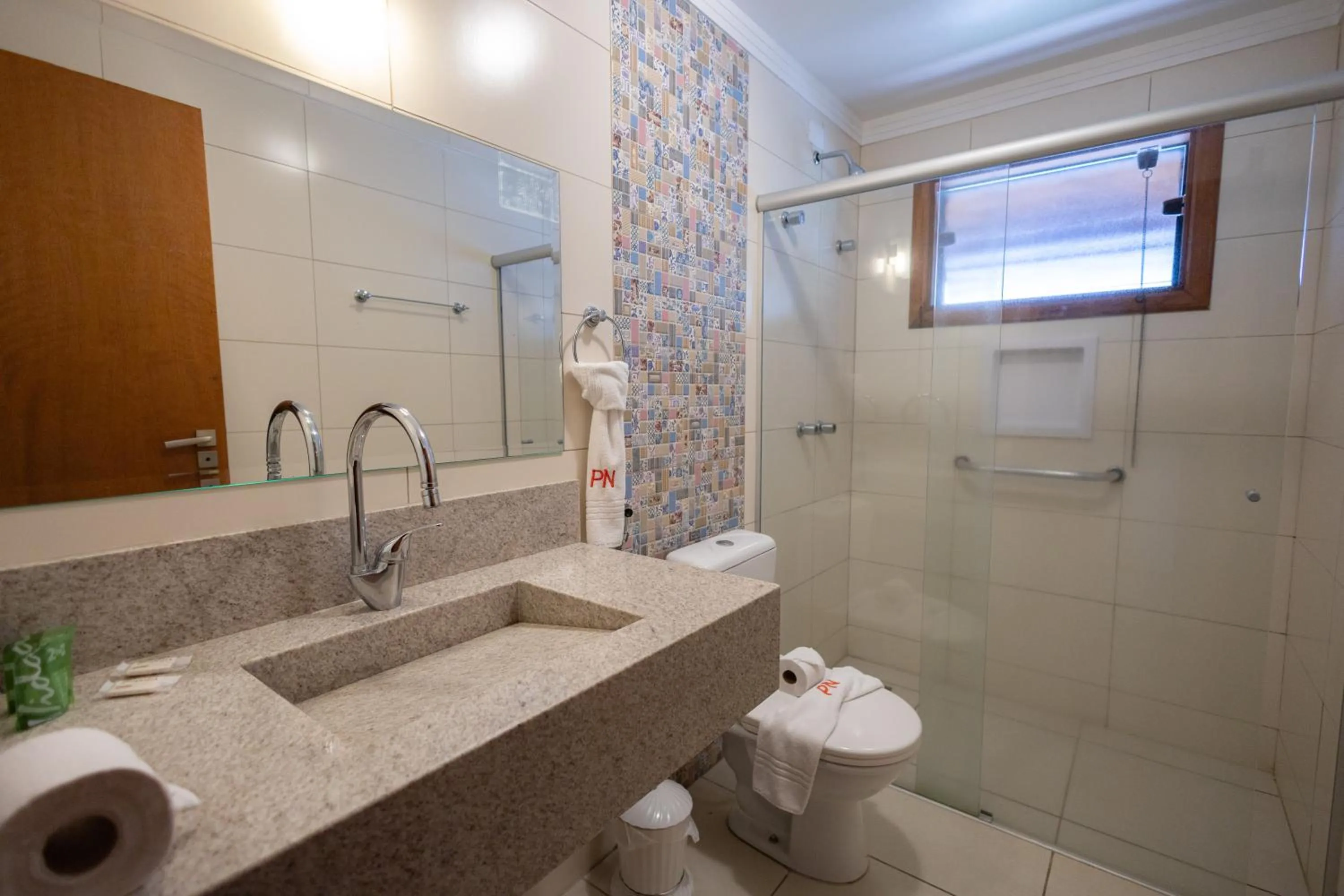 Shower in Pousada Nefelibatas