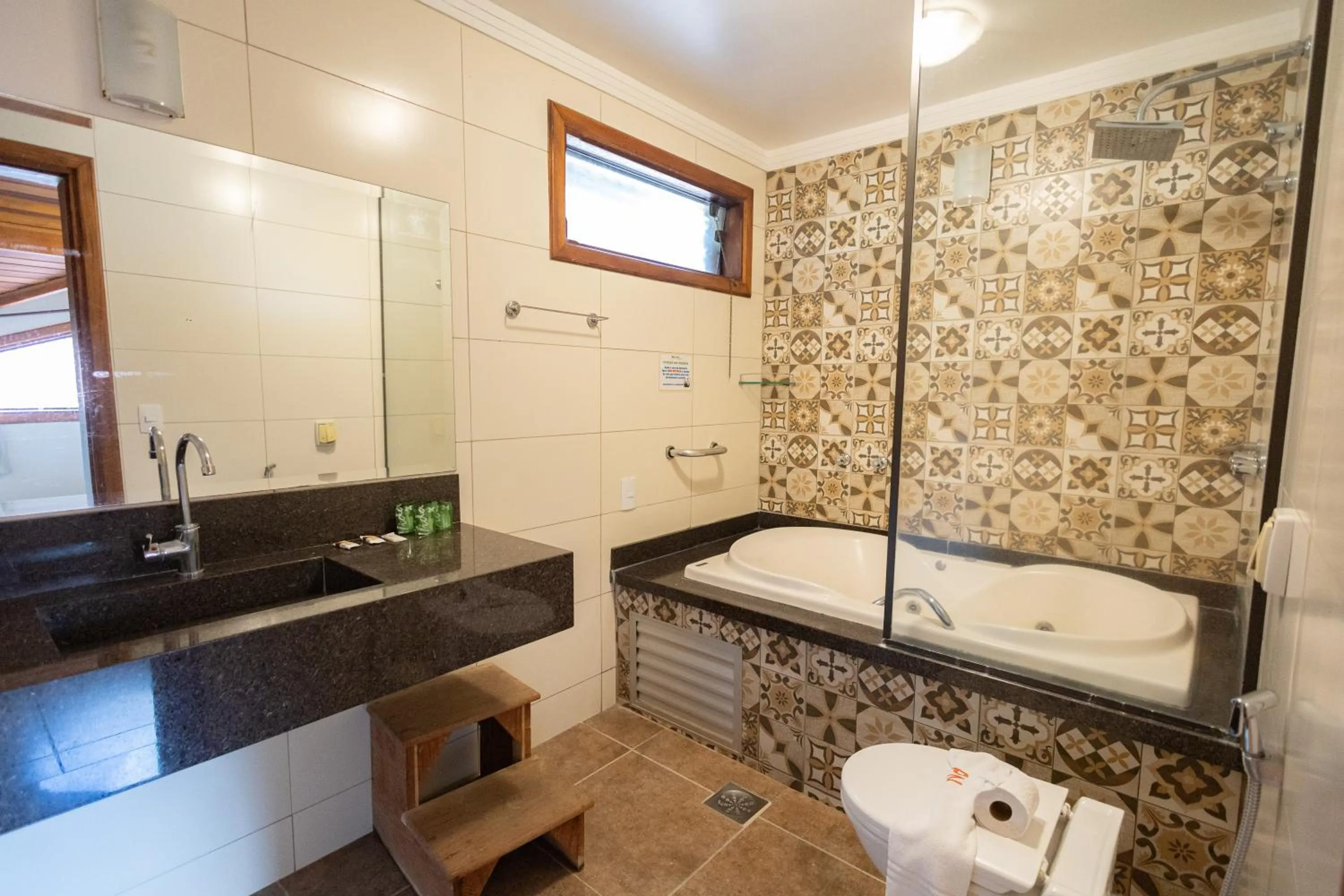 Shower in Pousada Nefelibatas