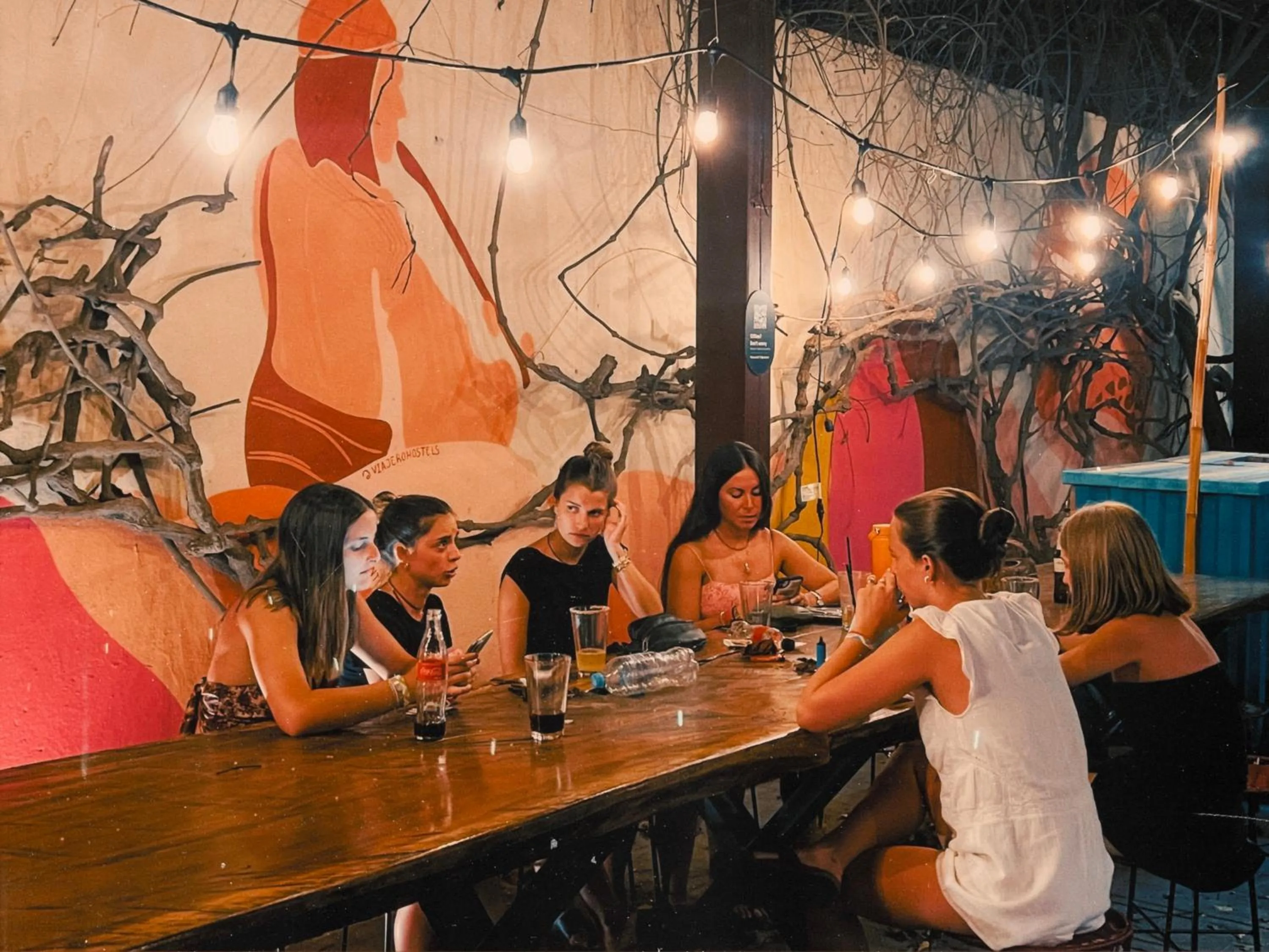 Restaurant/places to eat in Viajero Santa Marta Hostel