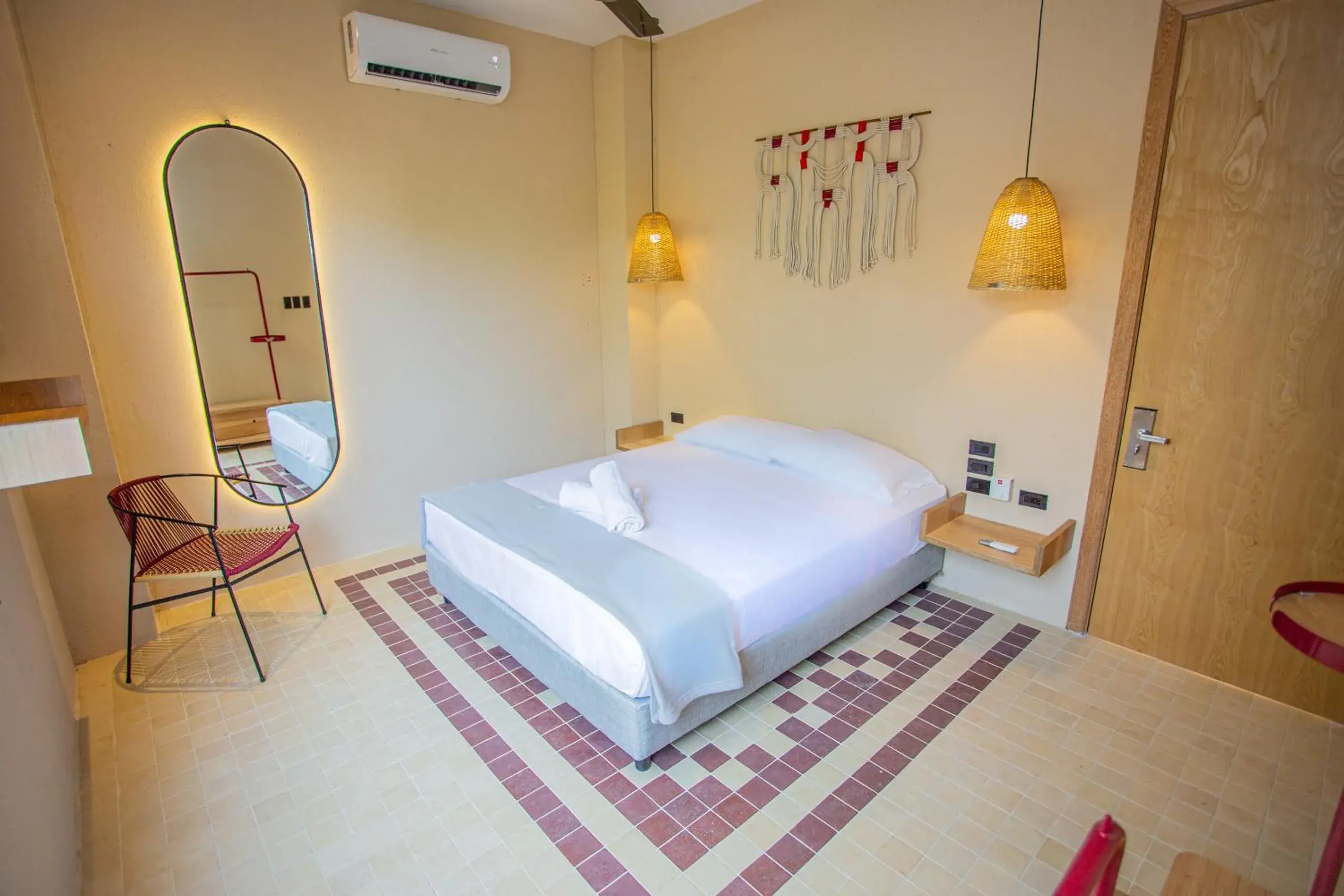 Superior Double Room in Viajero Santa Marta Hostel Superior Double Room in Viajero Santa Marta Hostel