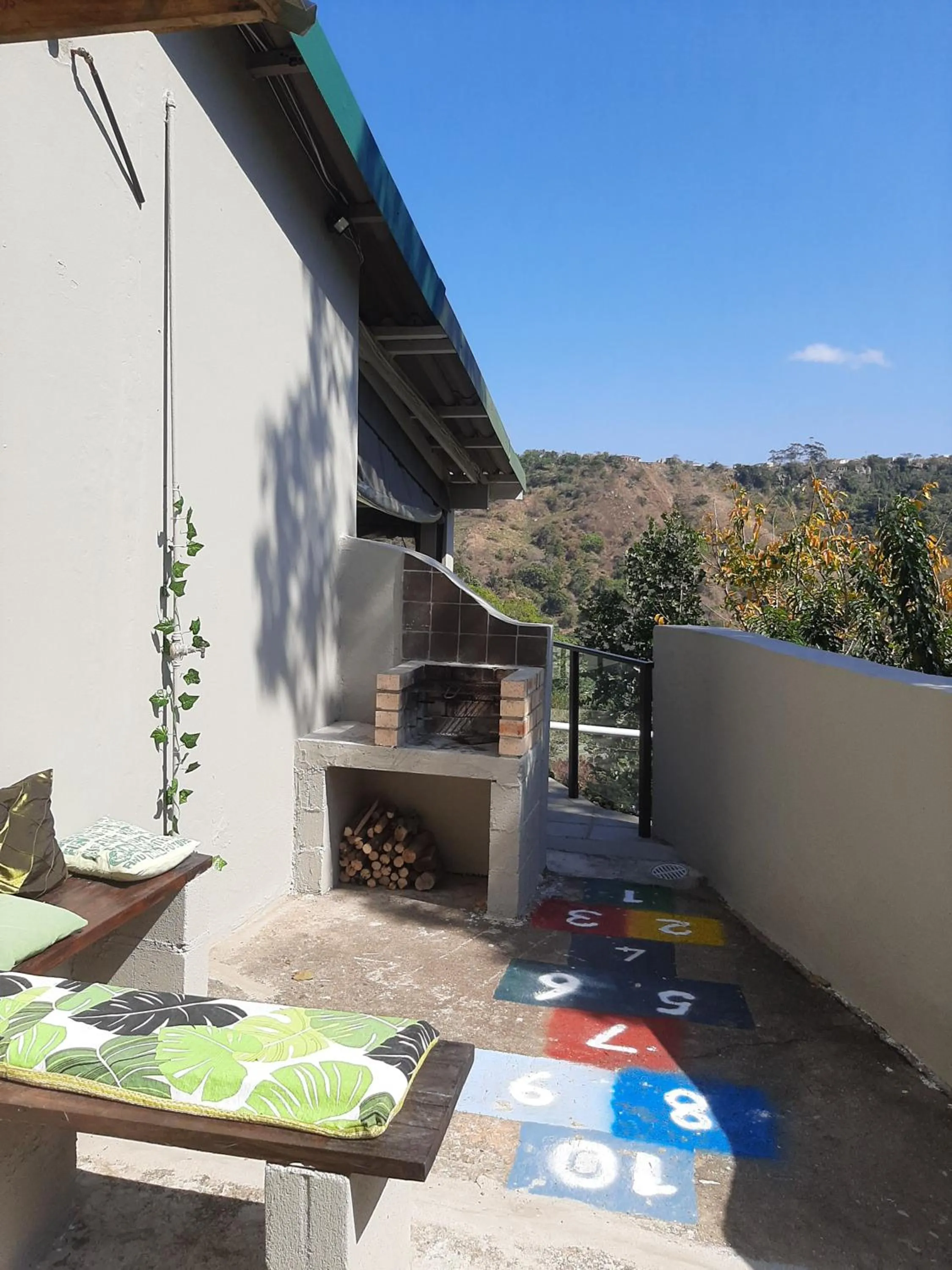BBQ facilities in Umtamvuna View Cabanas