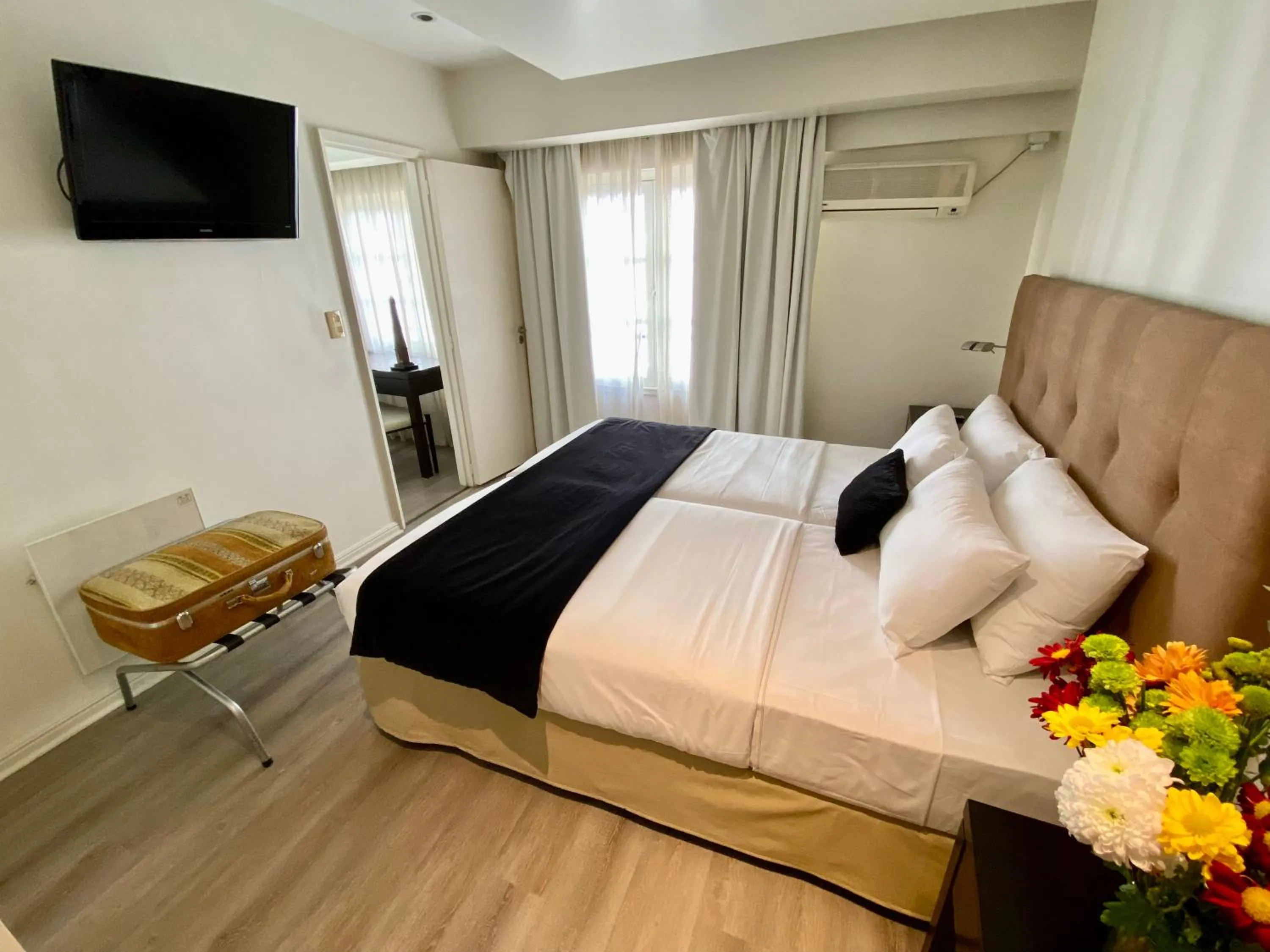 Bed in Ulises Recoleta Suites
