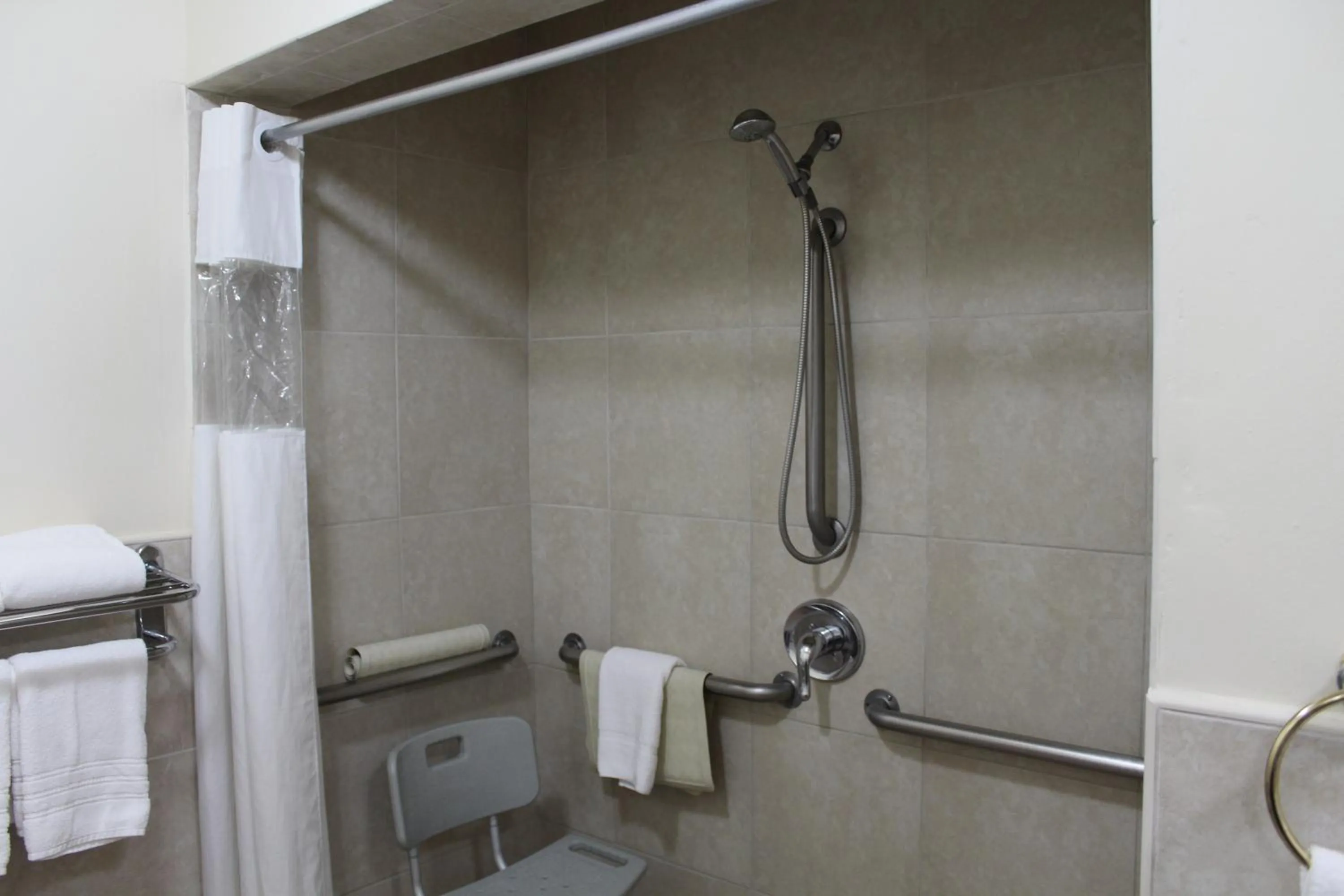 Shower in Travelodge by Wyndham Florida City/Homestead/Everglades