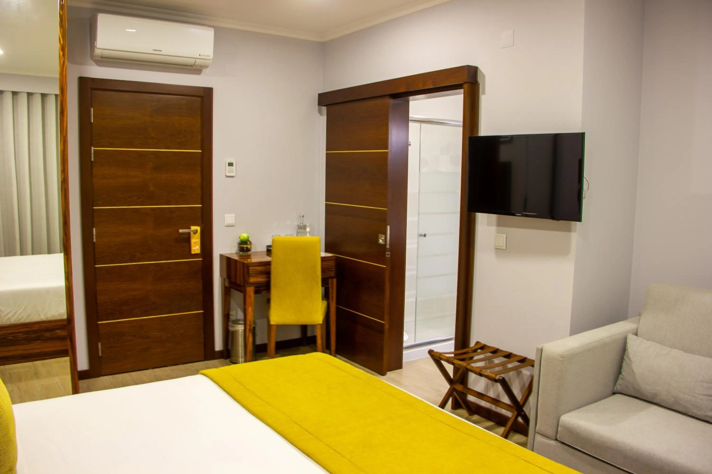 Bed in Memória Charming House