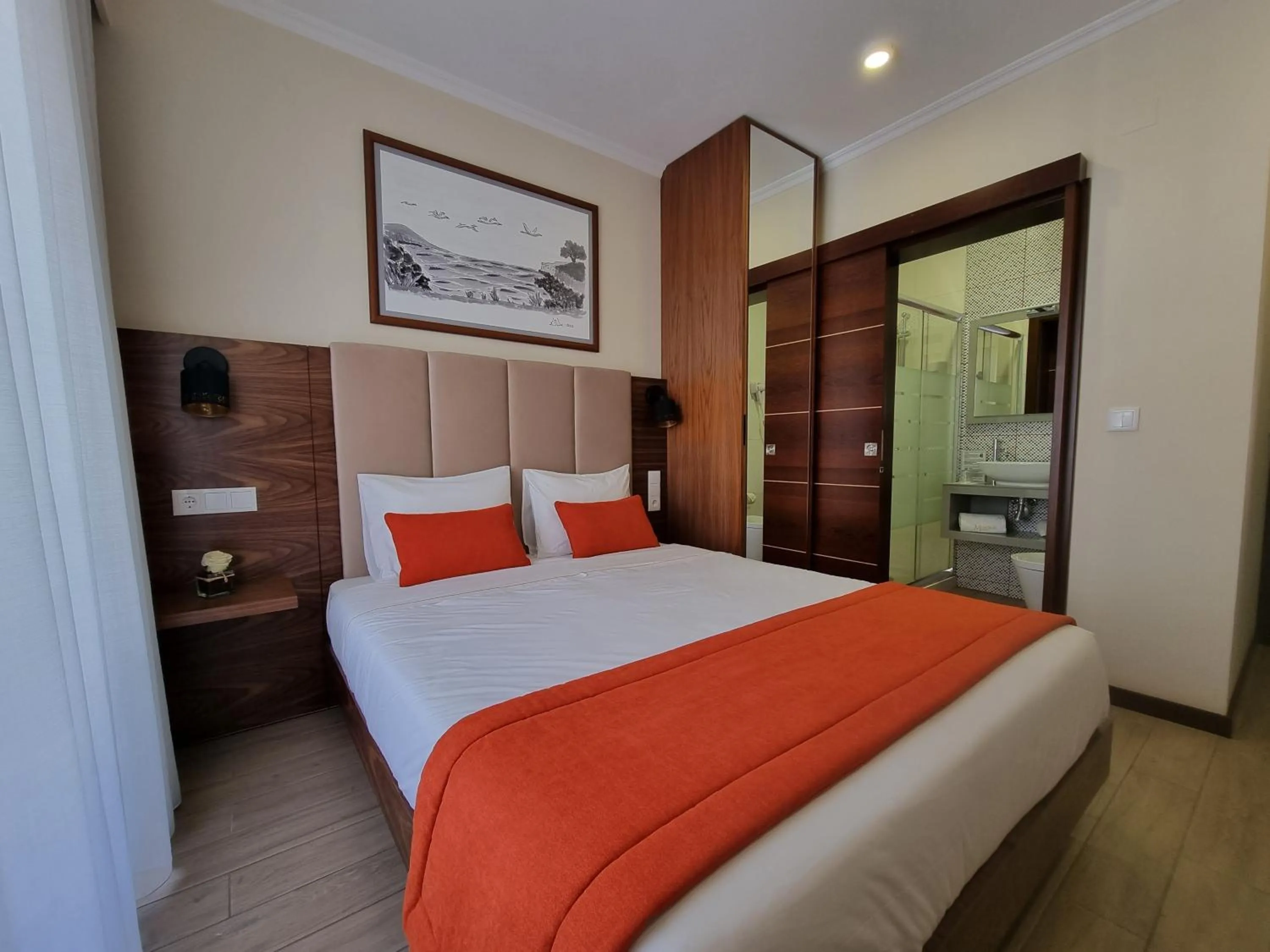 Bed in Memória Charming House