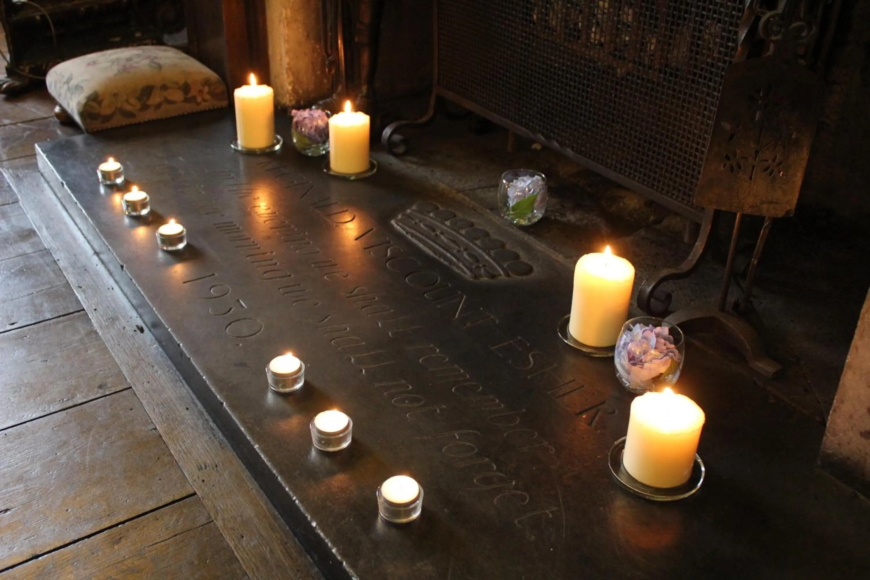 Decorative detail in Roman Camp Country House Hotel