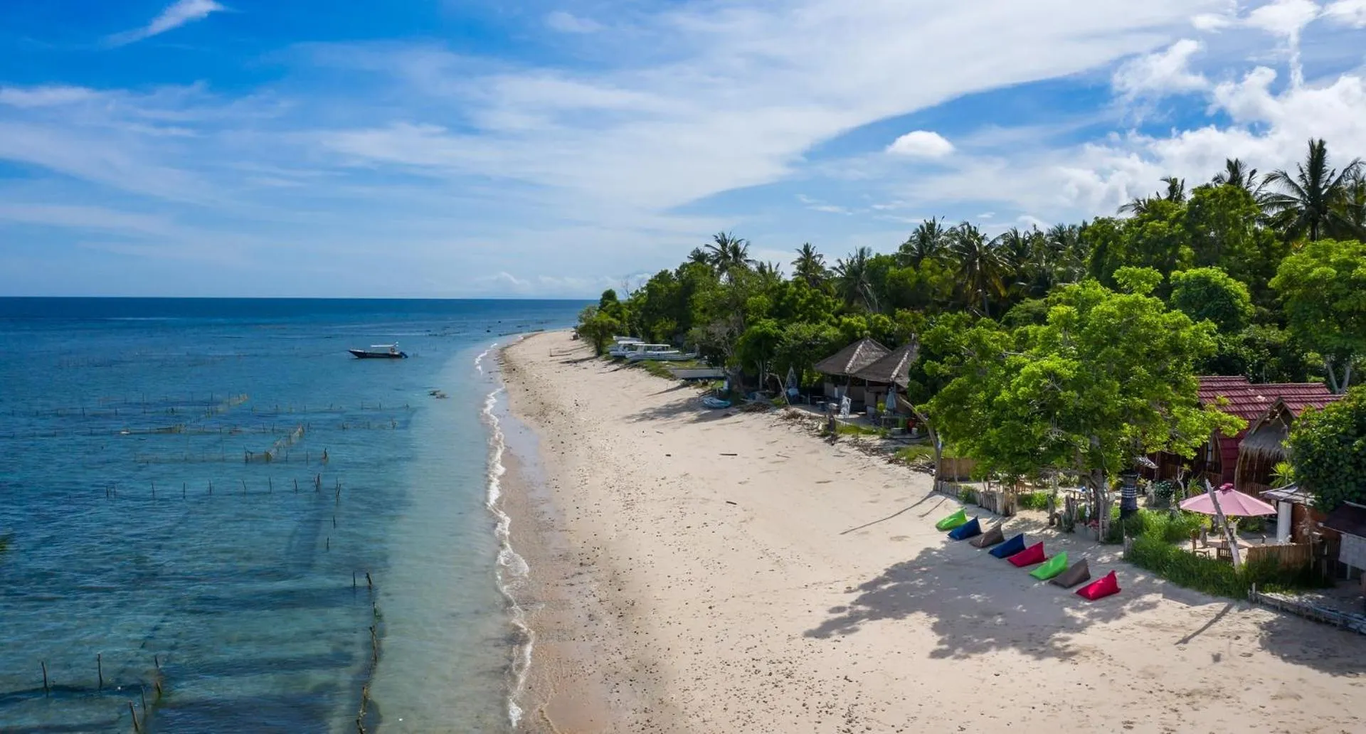 Beach in Santen Beach Bungalows