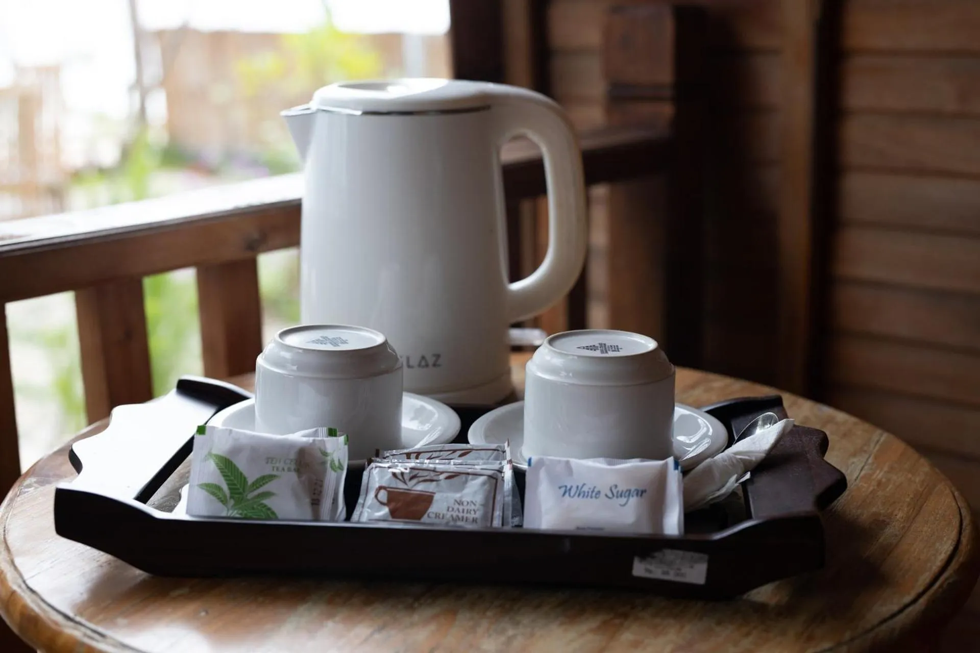 Coffee/tea facilities in Santen Beach Bungalows