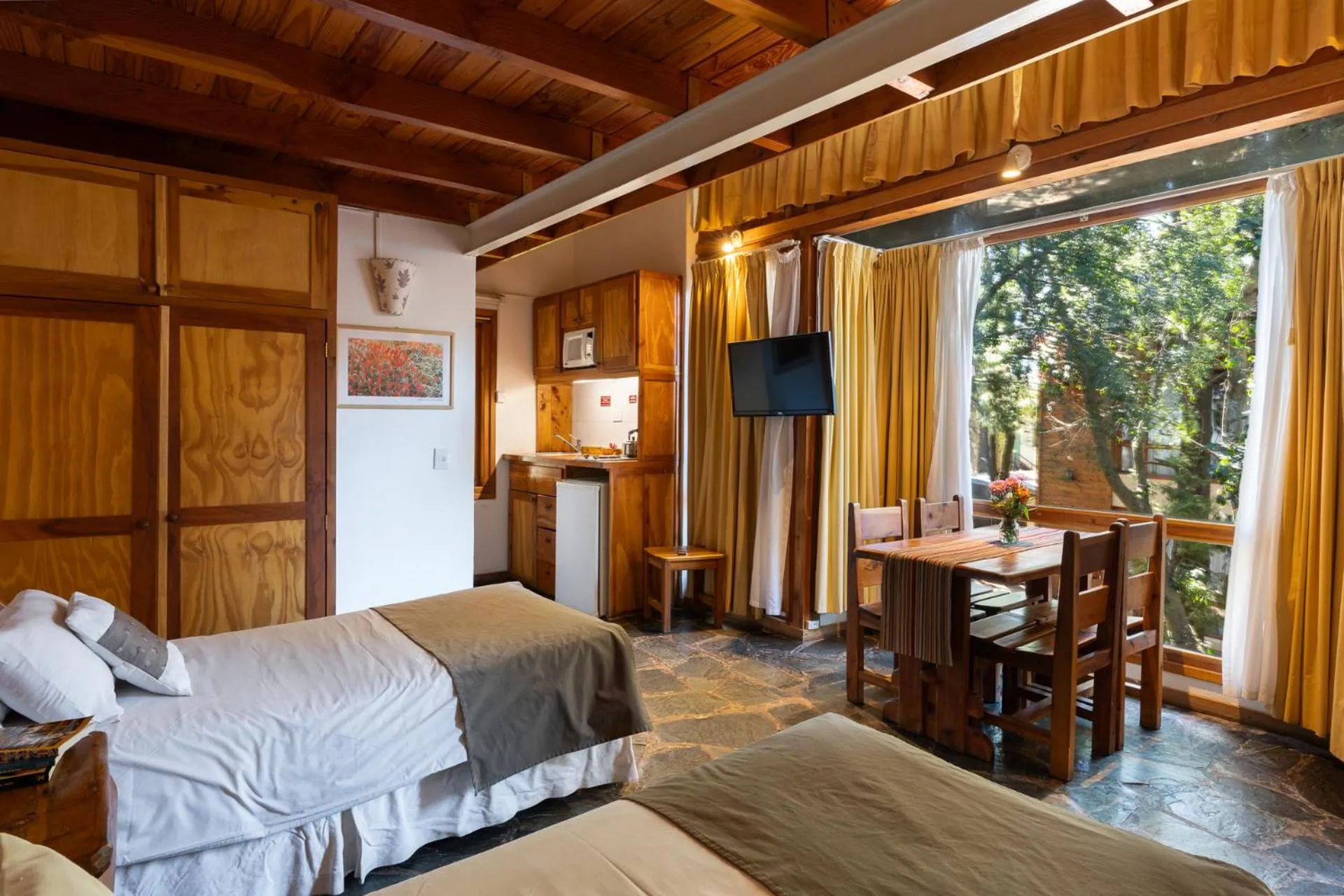 Bed in Villa Sofía Apart Hotel