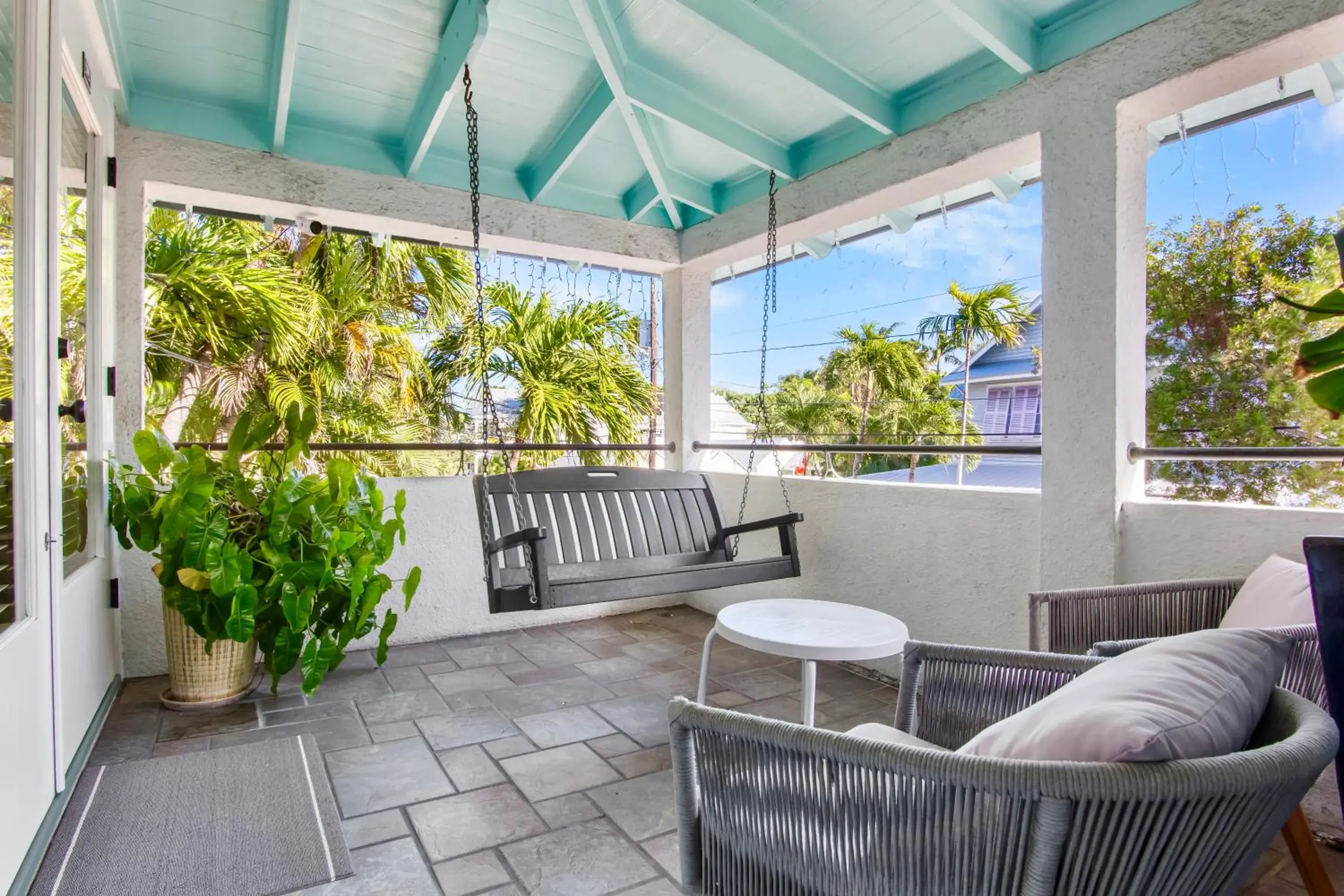 Porch Swing Island Room in Eden House Porch Swing Island Room in Eden House