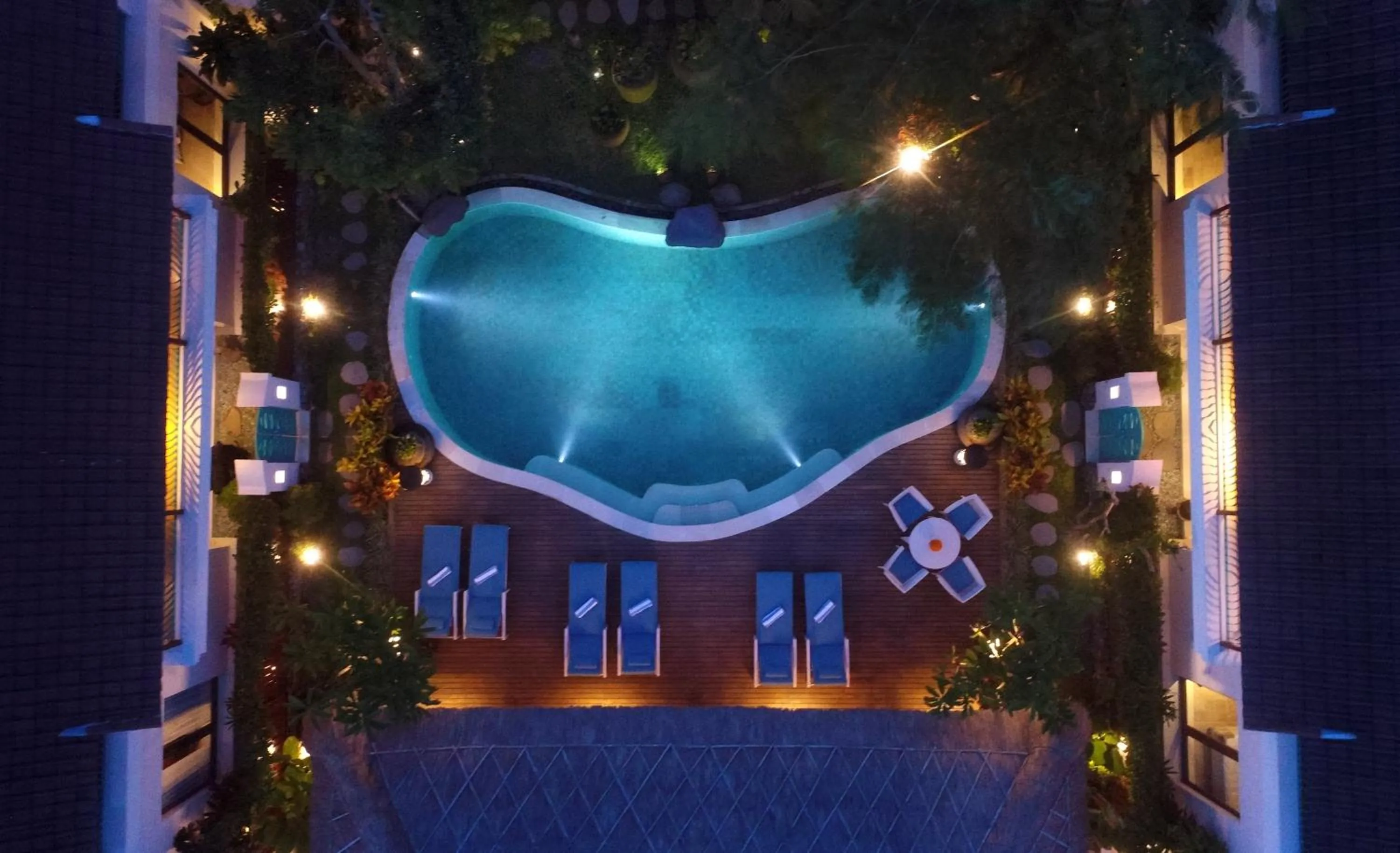 Pool view in Kama Village Sanur