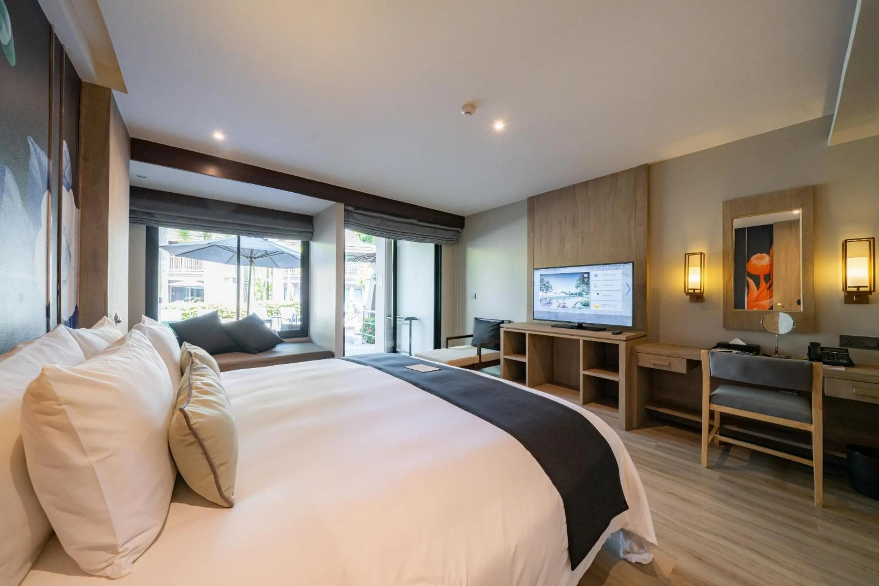 TV and multimedia, Bed in La Flora Khao Lak - SHA Extra Plus