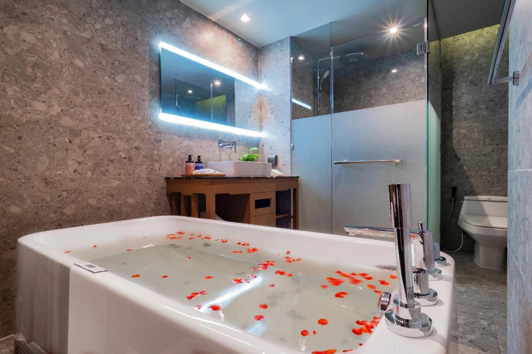 Bathroom in La Flora Khao Lak - SHA Extra Plus