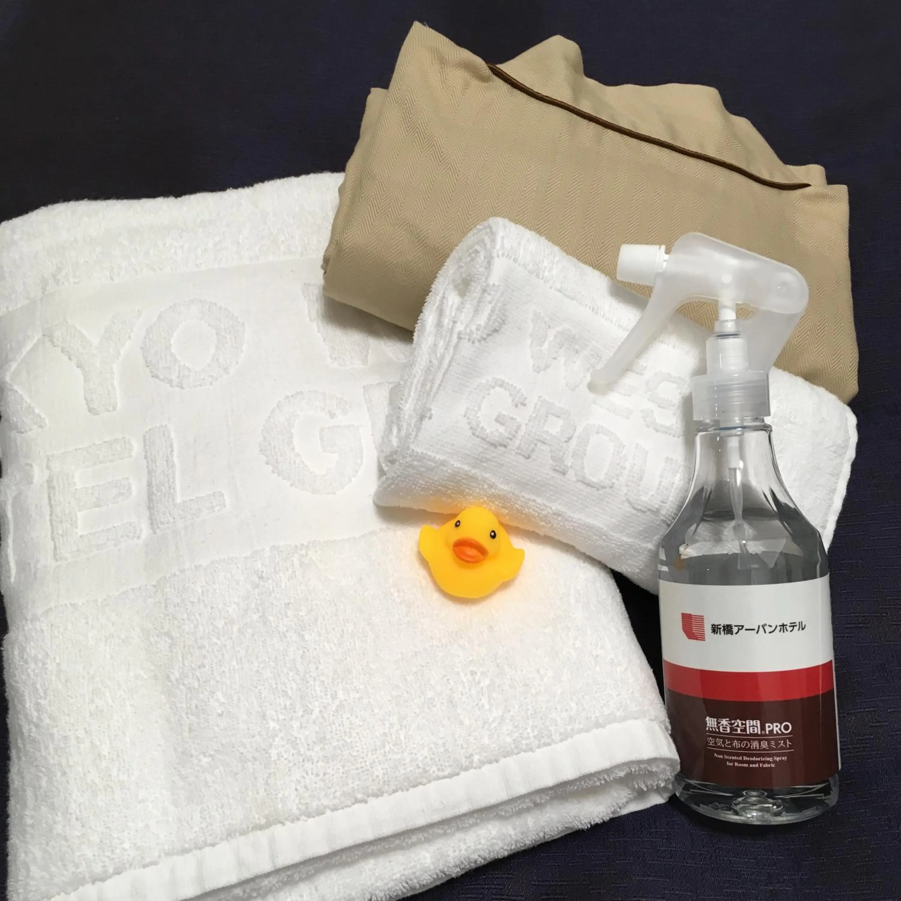 towels in Shinbashi Urban Hotel