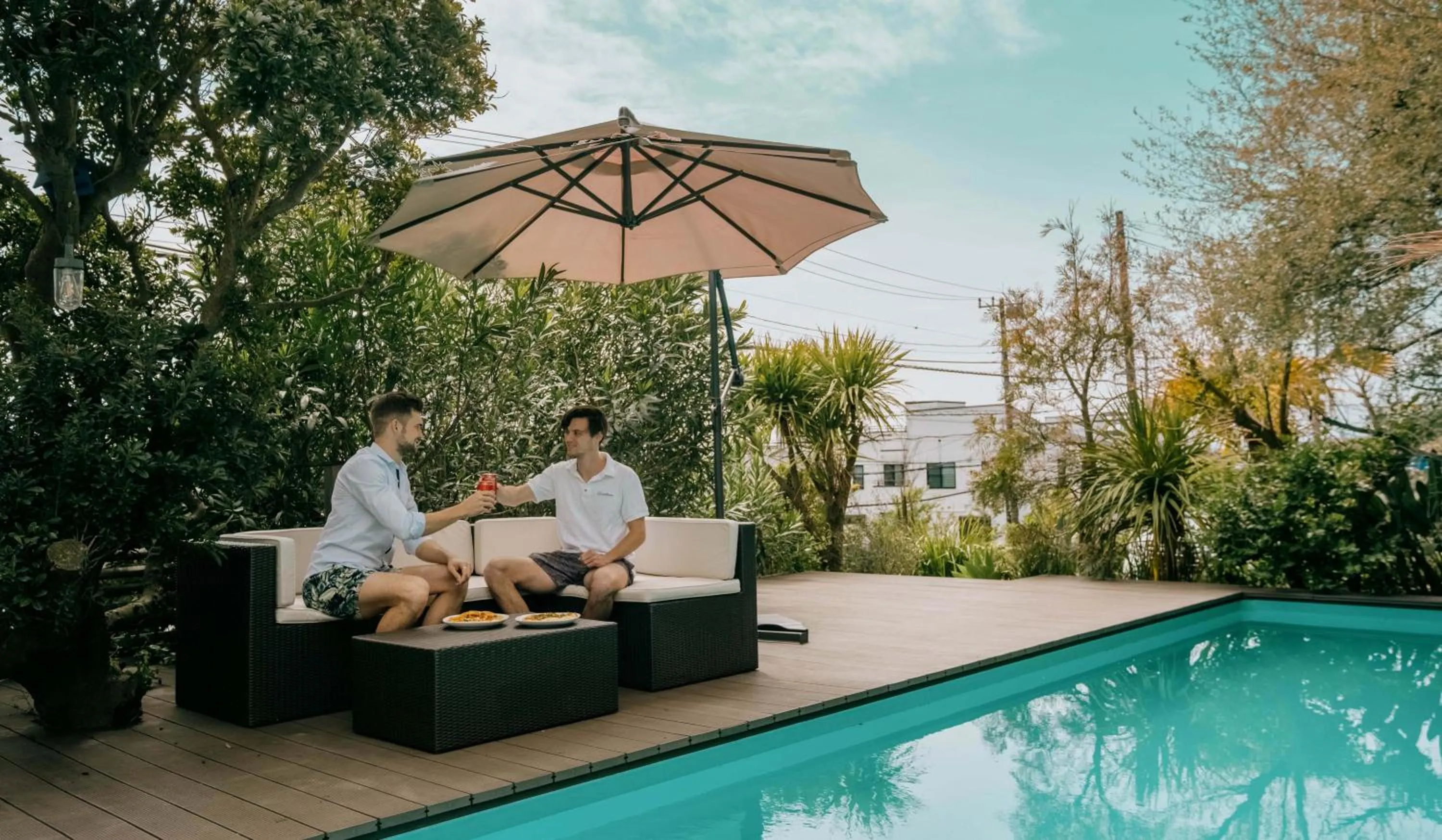 Spring in カサブランカプールハウス鎌倉 - Casablanca Pool House Kamakura Seaside Luxury Villa with Heated Pool & Sauna