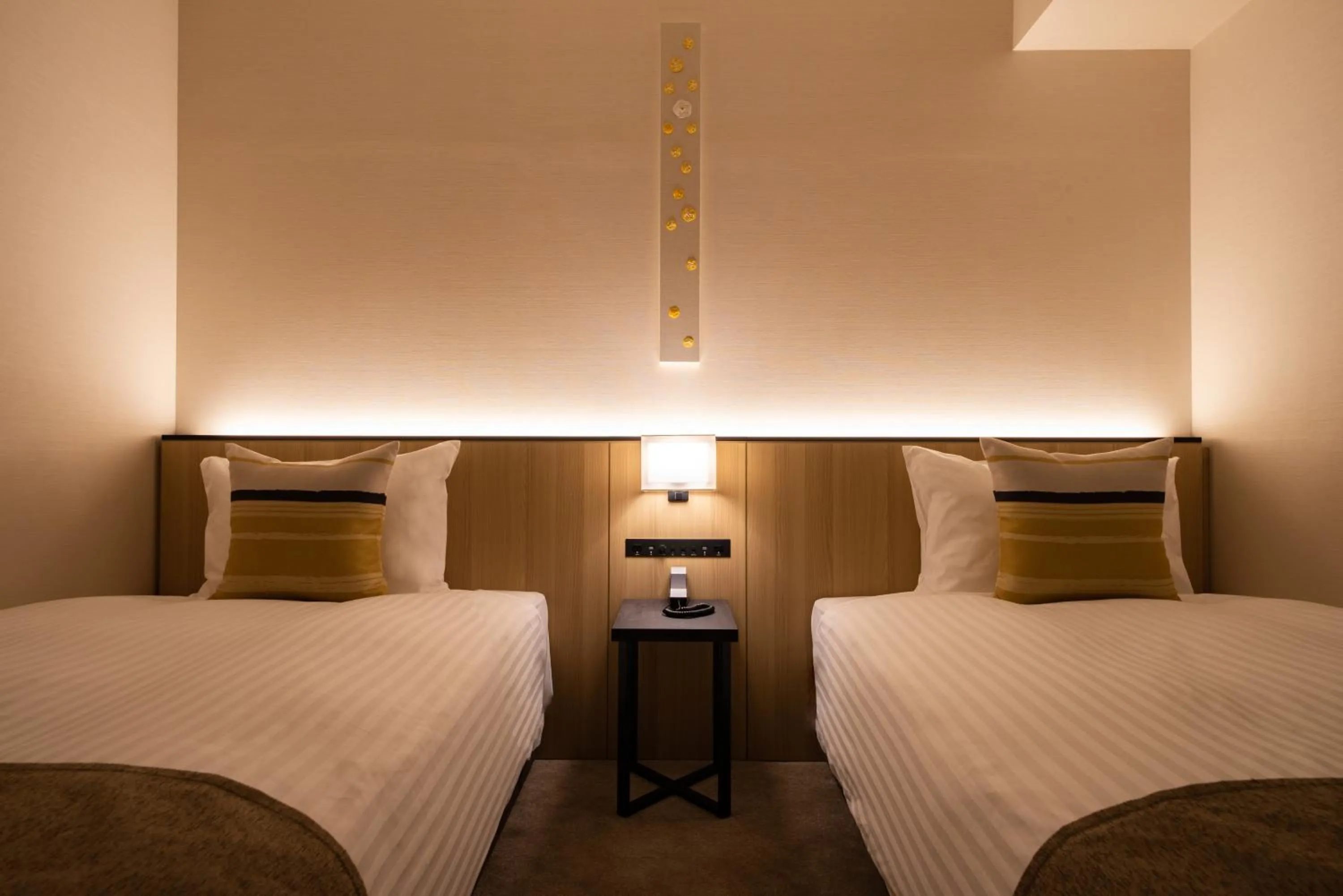 Photo of the whole room, Bed in Hotel Vista Fukuoka Nakasu-Kawabata